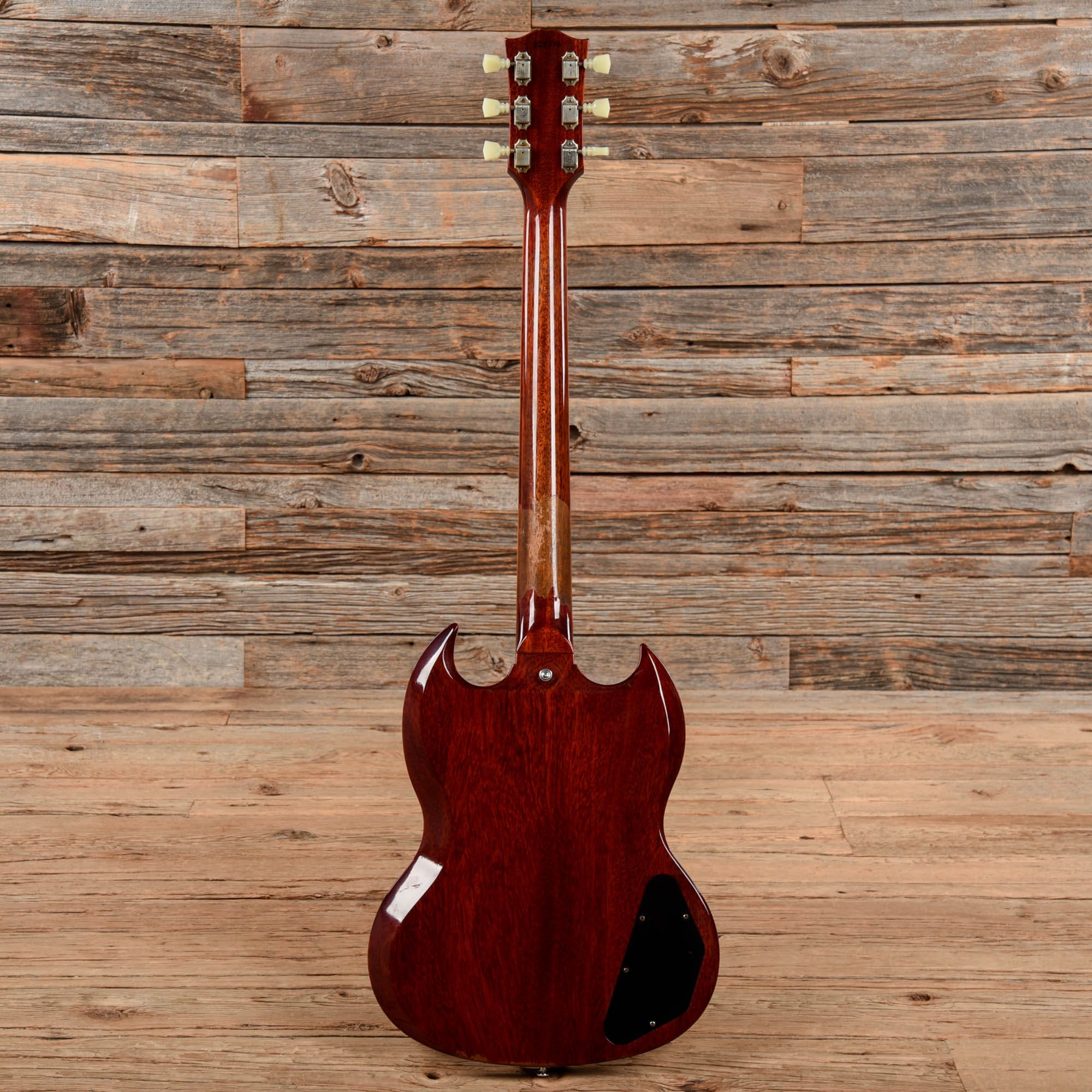 Gibson Custom 64 SG Standard Reissue W Maestro Vibrola Cherry Gibson custom 64 sg standard reissue w maestro vibrola cherry