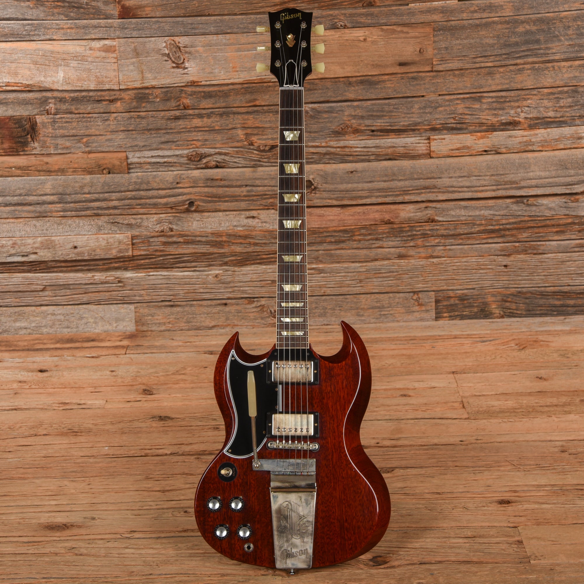 Gibson Custom 64 SG Standard w/ Maestro Vibrola Cherry 2022 Electric Guitars / Solid Body