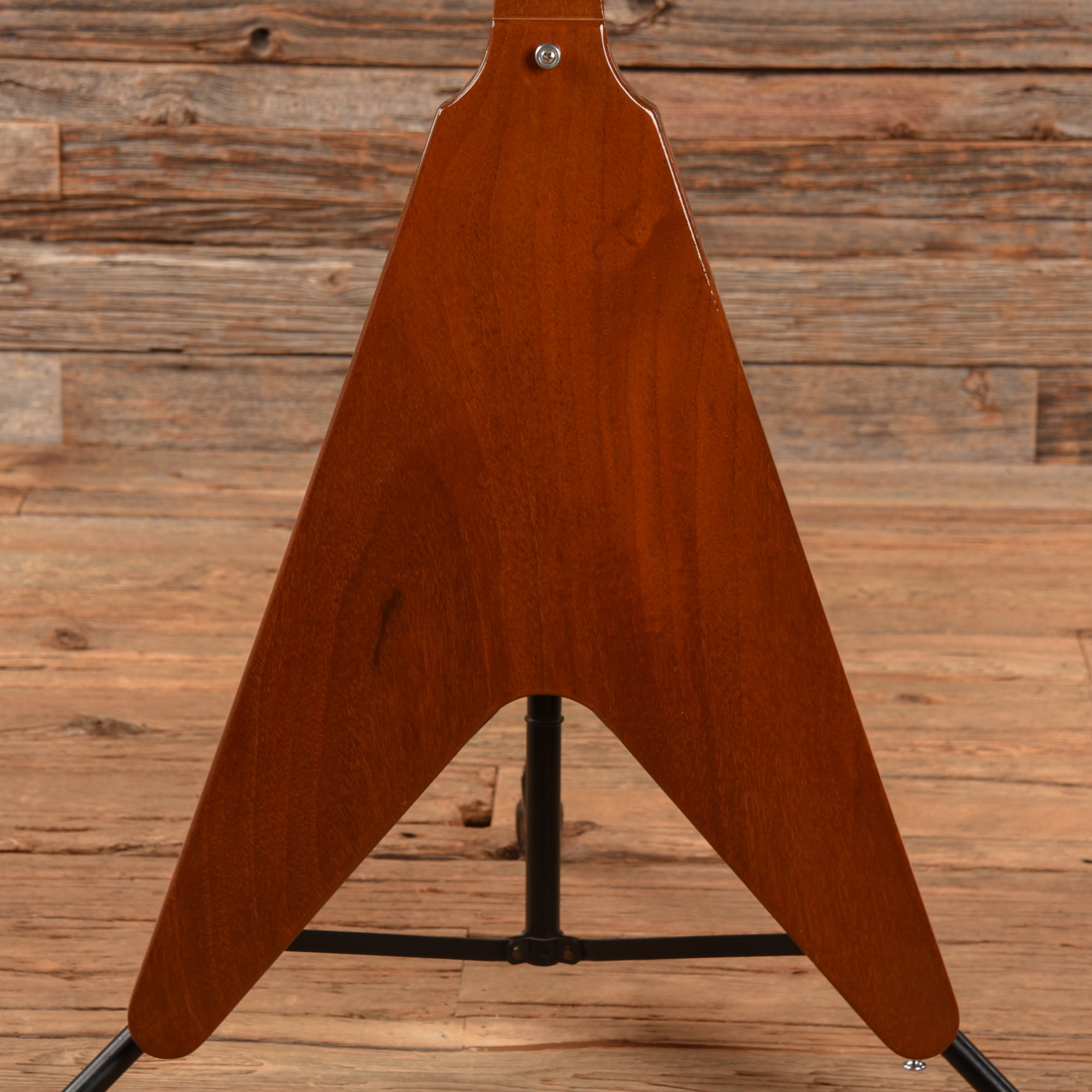 Gibson Custom 67 Flying V Reissue Natural Electric Guitars / Solid Body