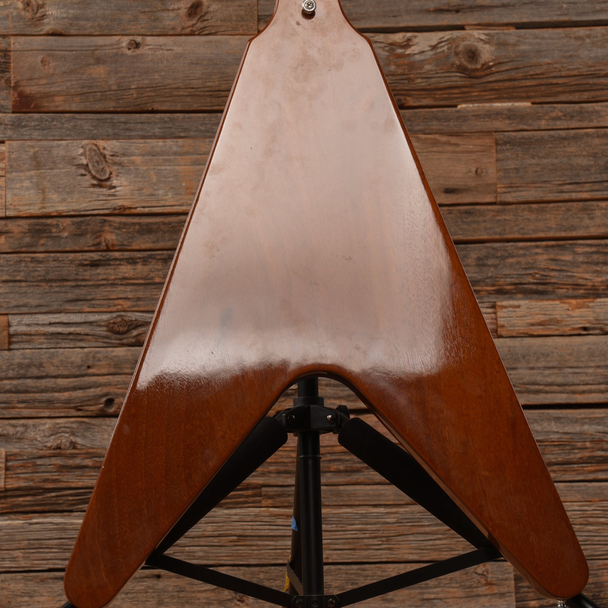 Gibson Custom 67 Flying V Reissue Natural Electric Guitars / Solid Body