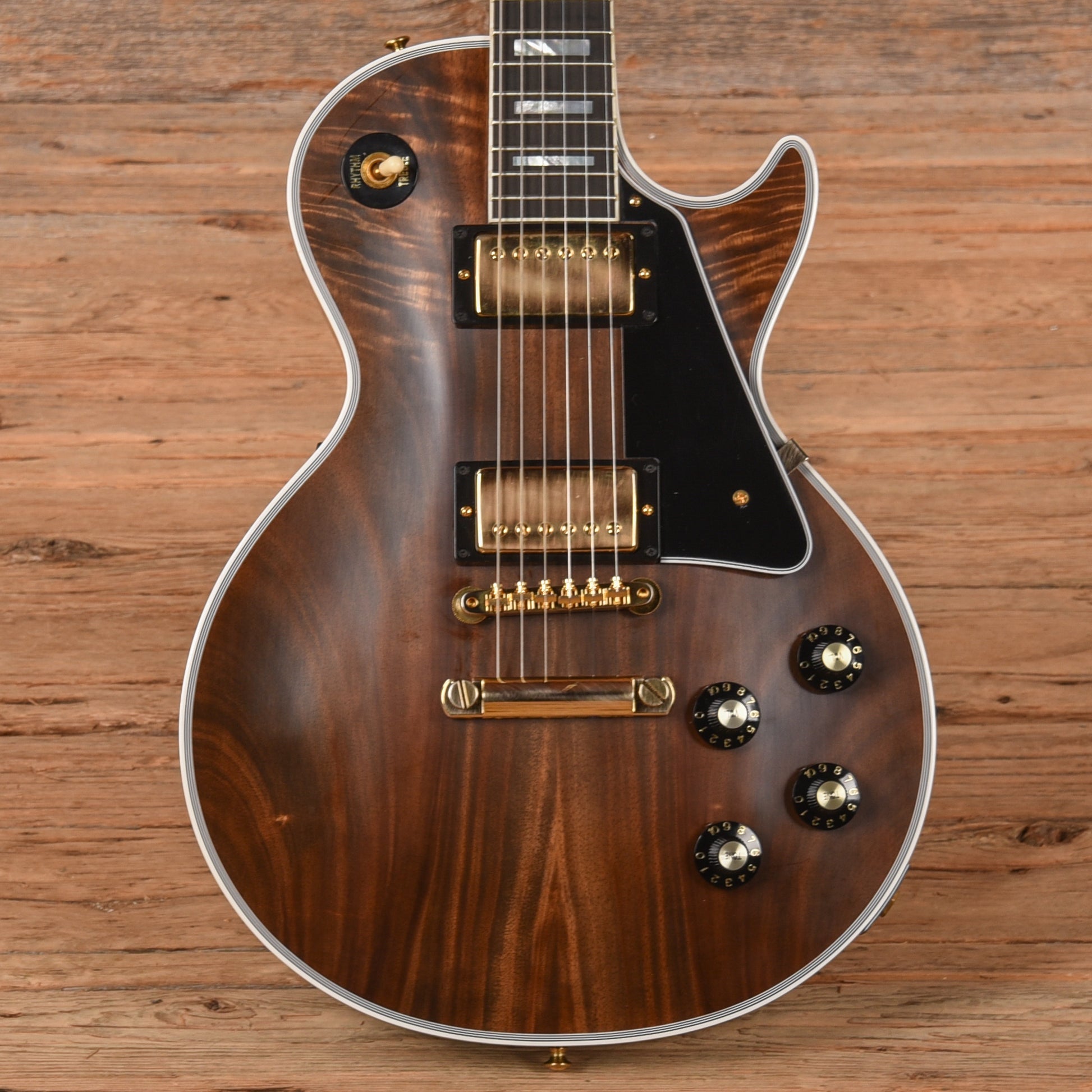 Gibson Custom '68 Les Paul Custom "CME Spec" Koa Brown 2024 Electric Guitars / Solid Body