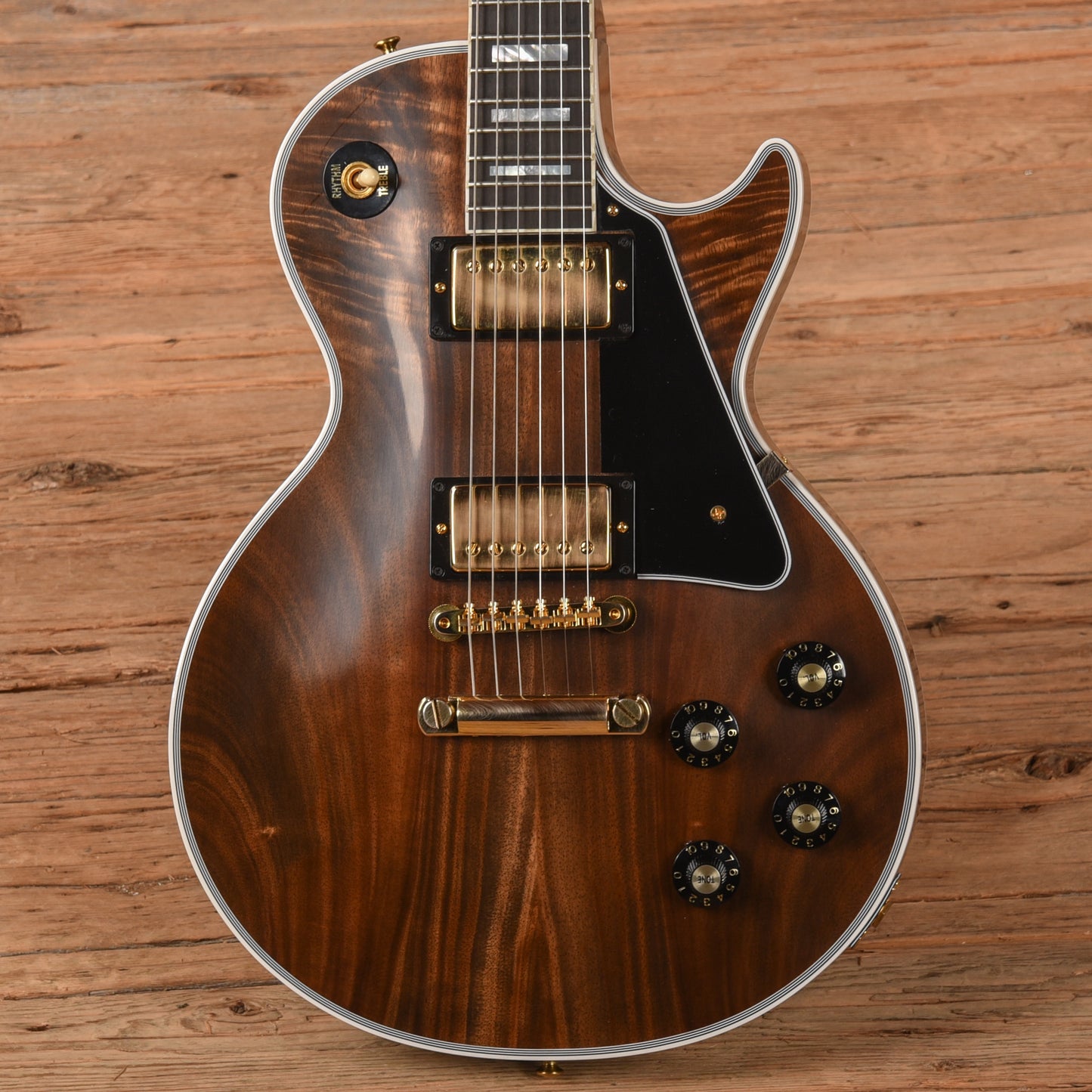 Gibson Custom '68 Les Paul Custom "CME Spec" Koa Brown 2024 Electric Guitars / Solid Body