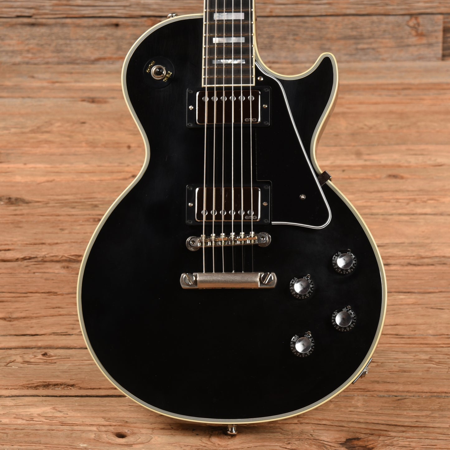 Gibson Custom '68 Les Paul Custom Reissue Black Electric Guitars / Solid Body