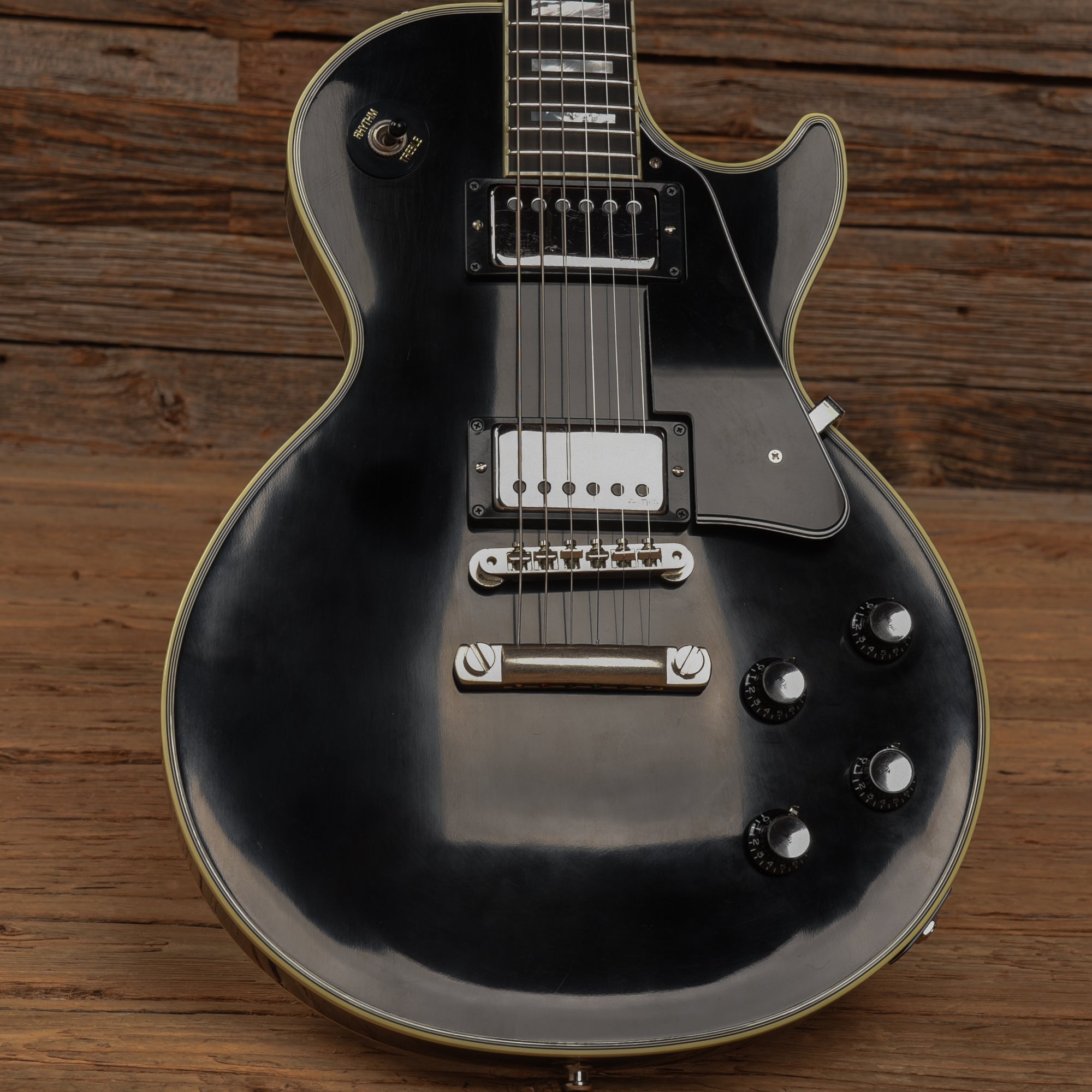 Gibson Custom '68 Les Paul Custom Reissue Black Electric Guitars / Solid Body