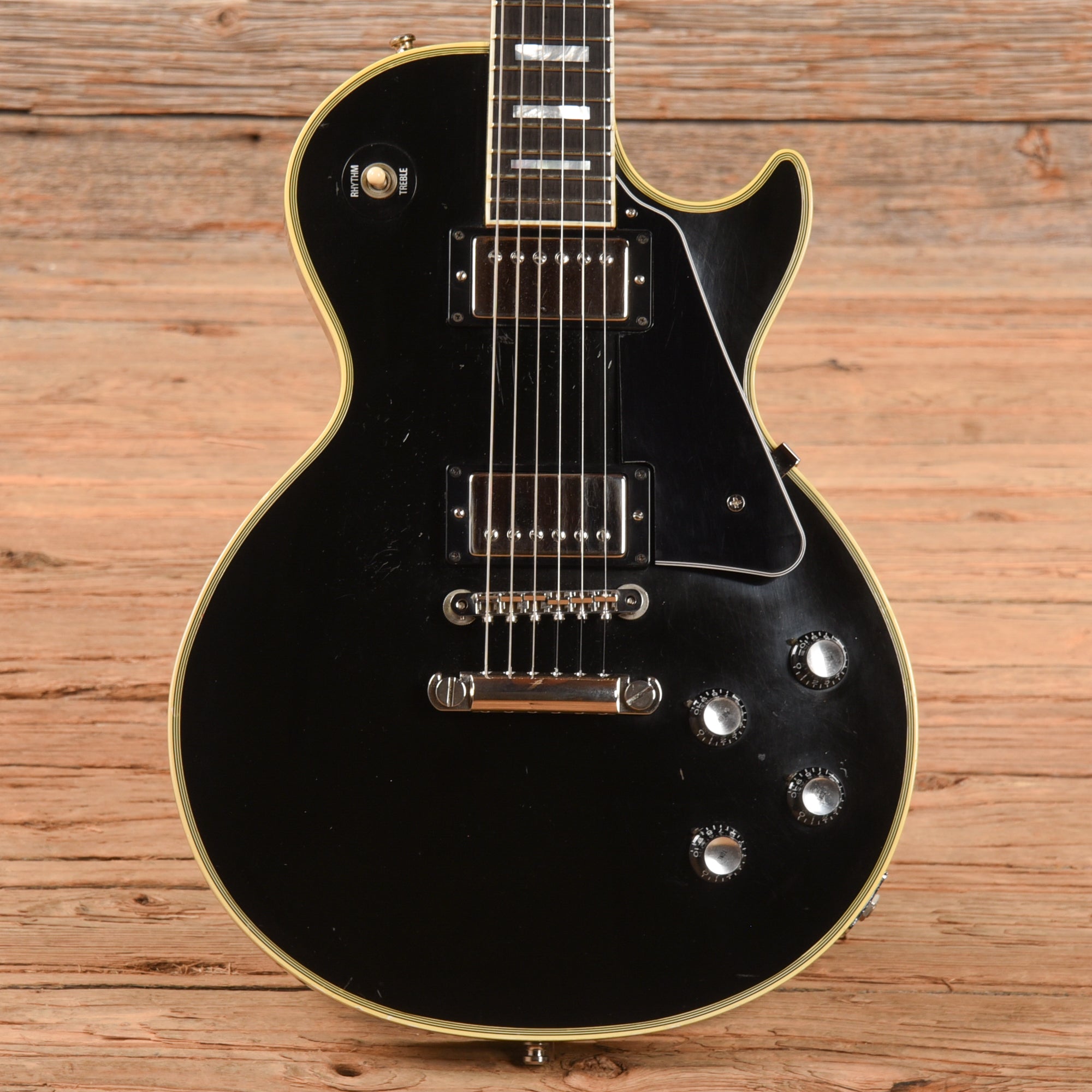 Gibson Custom '68 Les Paul Custom Reissue Ebony 2002 Electric Guitars / Solid Body