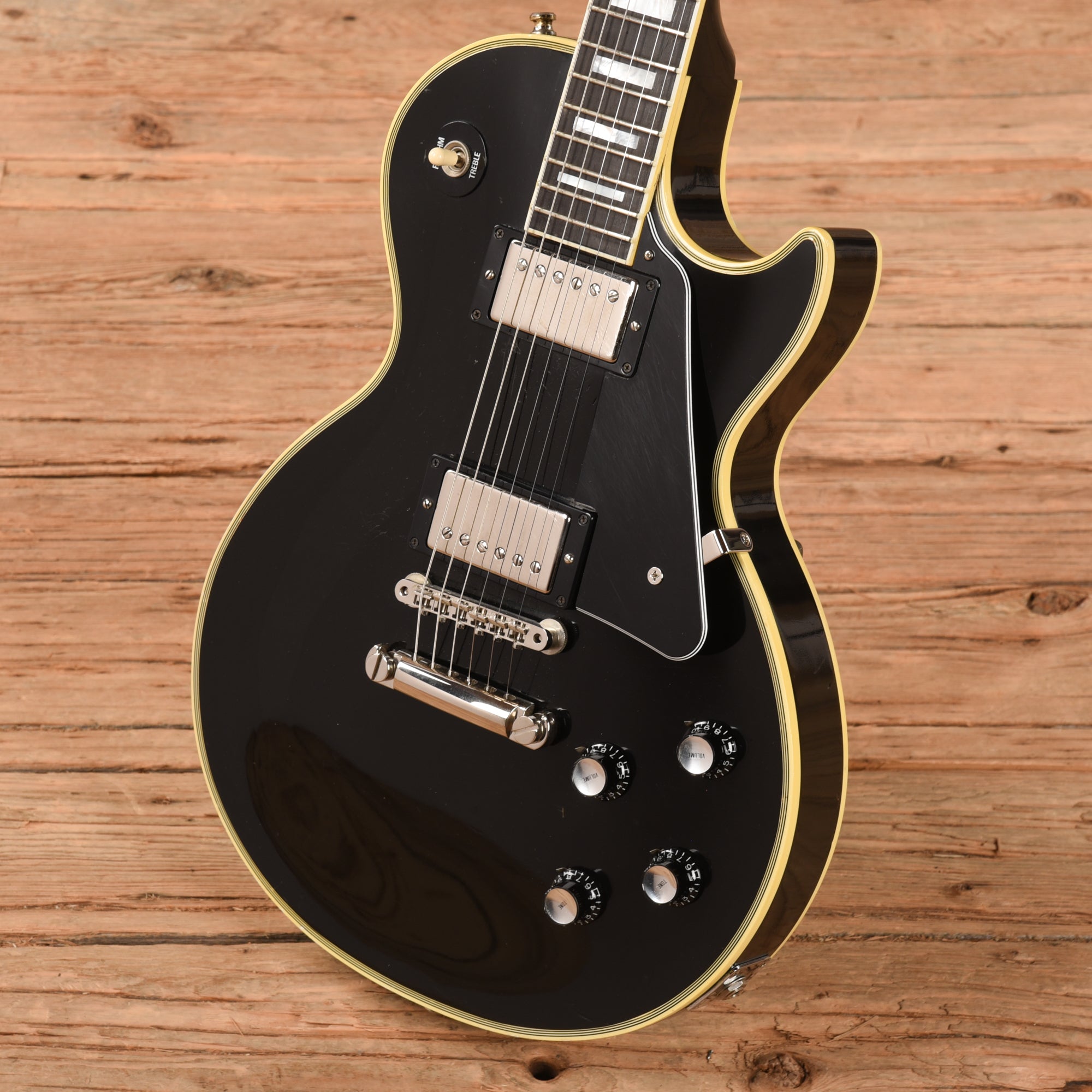 Gibson Custom '68 Les Paul Custom Reissue Ebony 2002 Electric Guitars / Solid Body