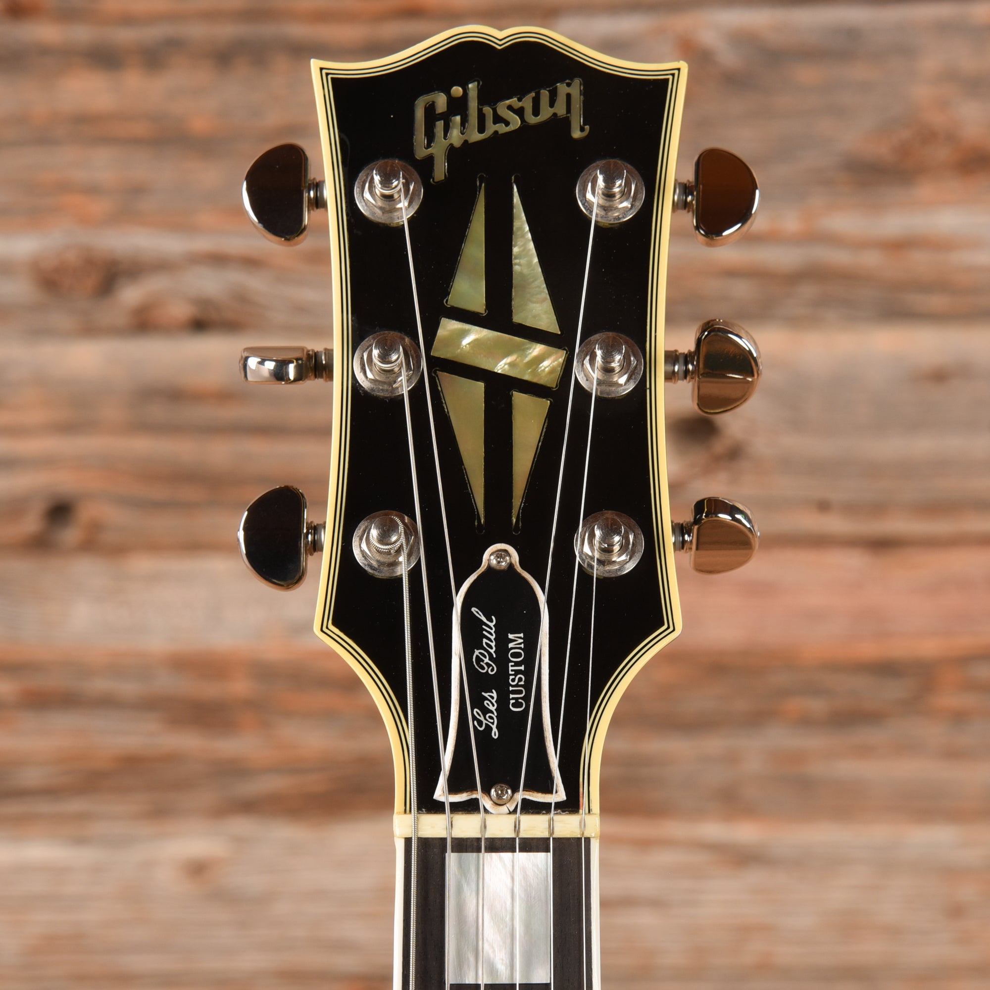 Gibson Custom '68 Les Paul Custom Reissue Ebony 2002 Electric Guitars / Solid Body