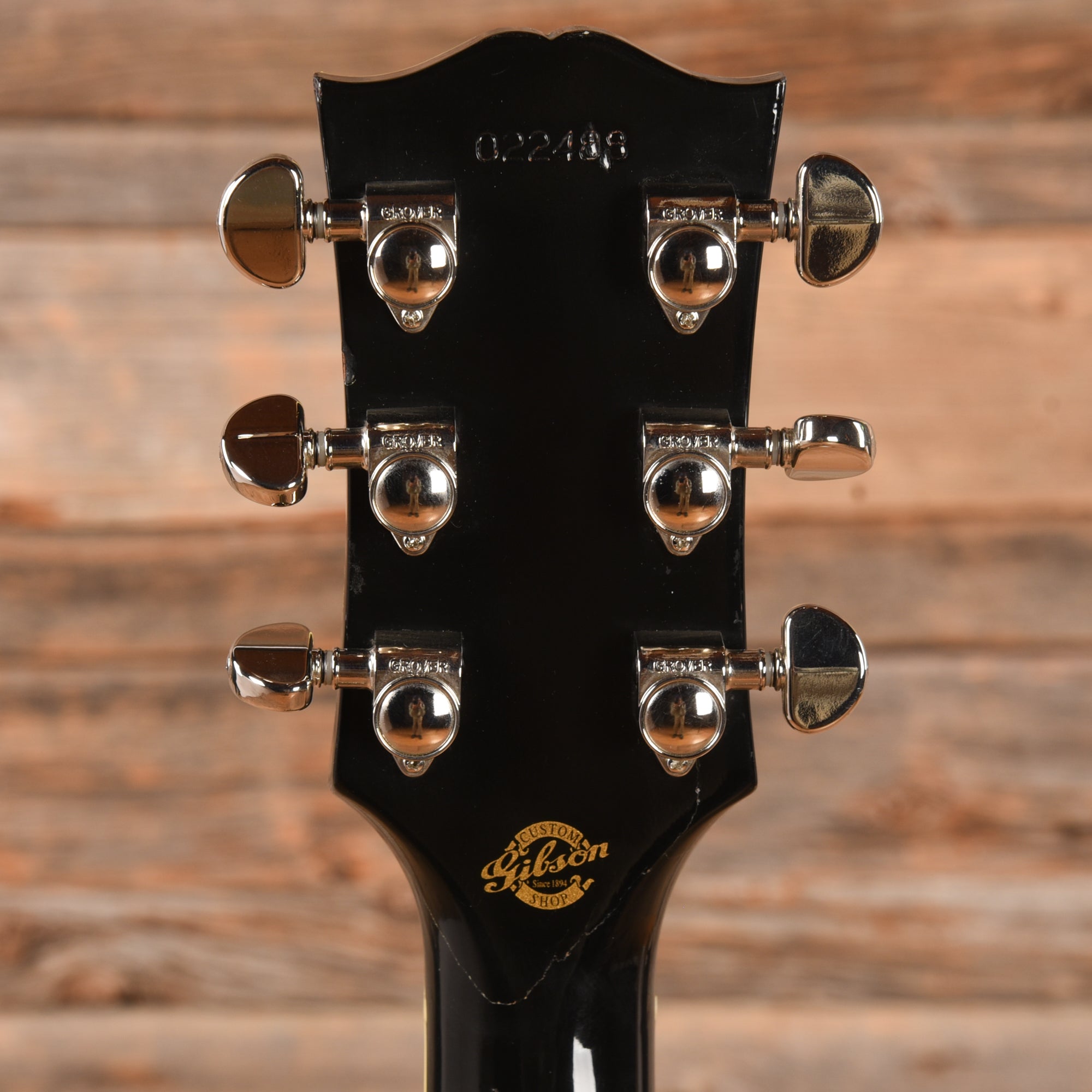 Gibson Custom '68 Les Paul Custom Reissue Ebony 2002 Electric Guitars / Solid Body