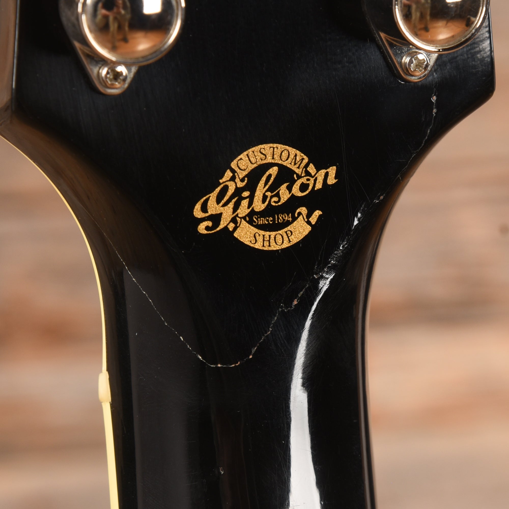Gibson Custom '68 Les Paul Custom Reissue Ebony 2002 Electric Guitars / Solid Body