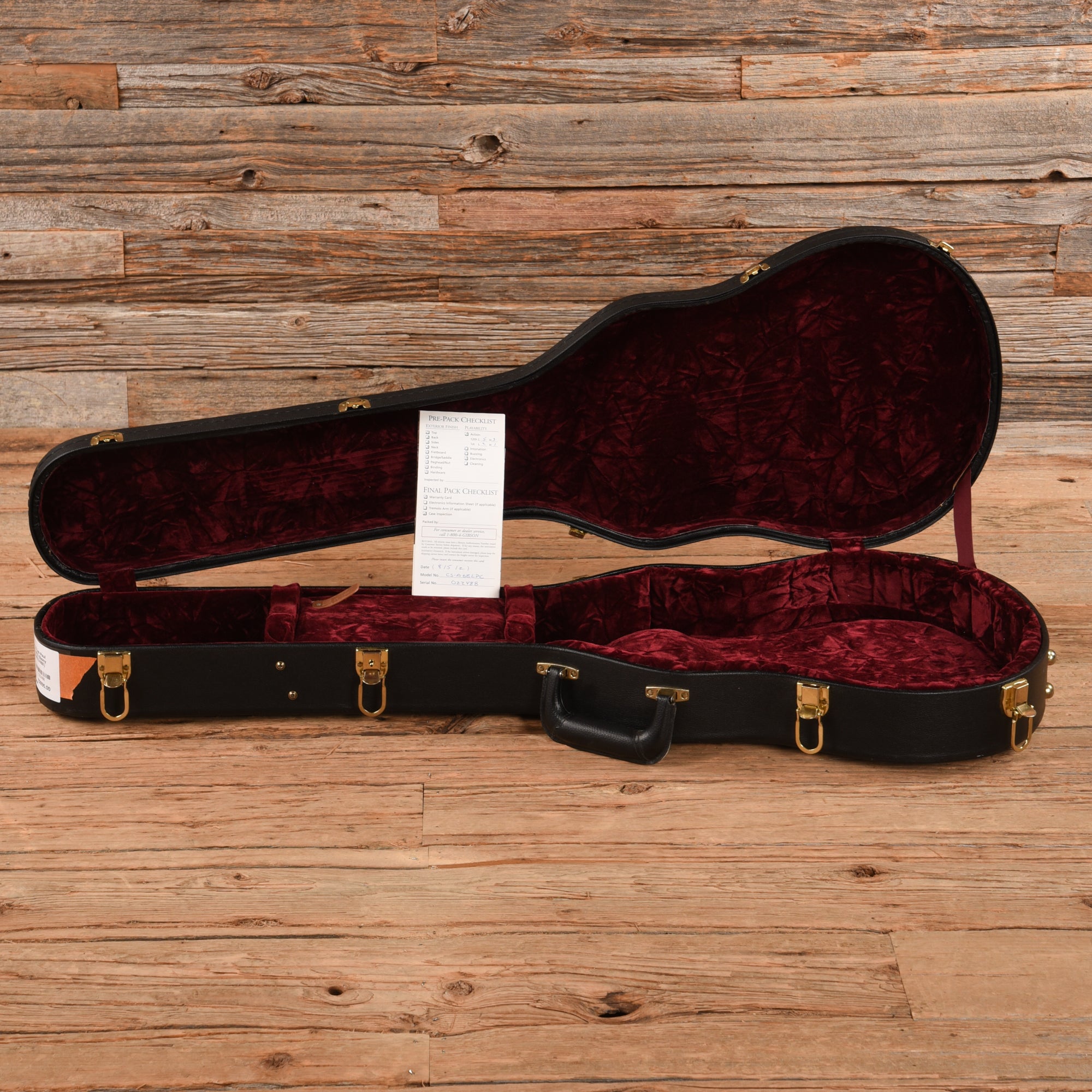Gibson Custom '68 Les Paul Custom Reissue Ebony 2002 Electric Guitars / Solid Body
