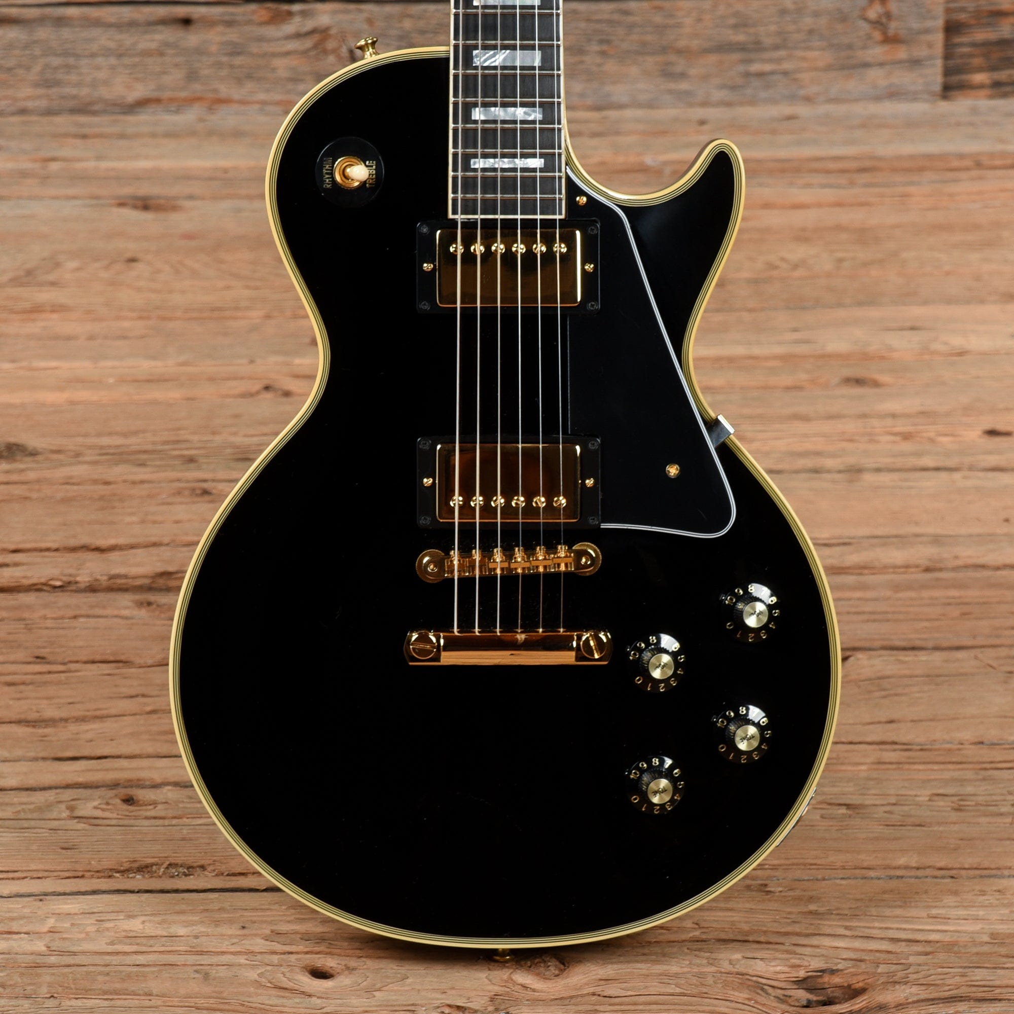 Gibson Custom '68 Les Paul Custom Reissue Ebony 2022 Electric Guitars / Solid Body