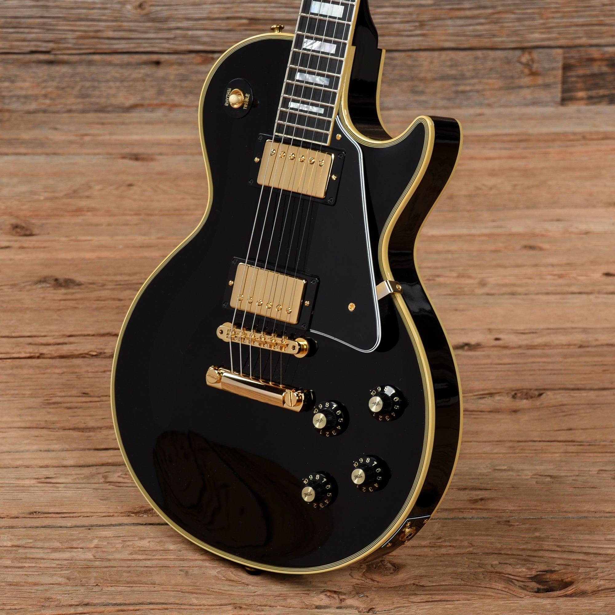 Gibson Custom '68 Les Paul Custom Reissue Ebony 2022 Electric Guitars / Solid Body