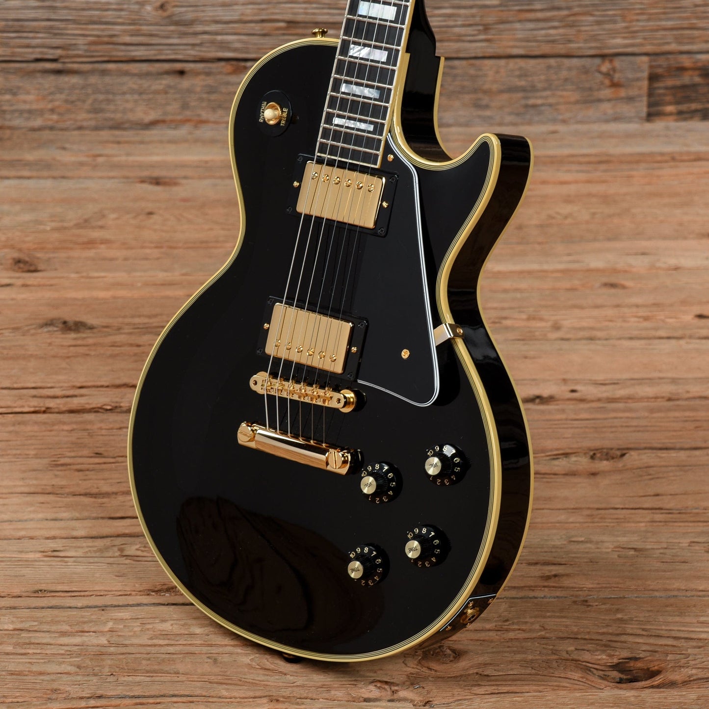 Gibson Custom '68 Les Paul Custom Reissue Ebony 2022 Electric Guitars / Solid Body