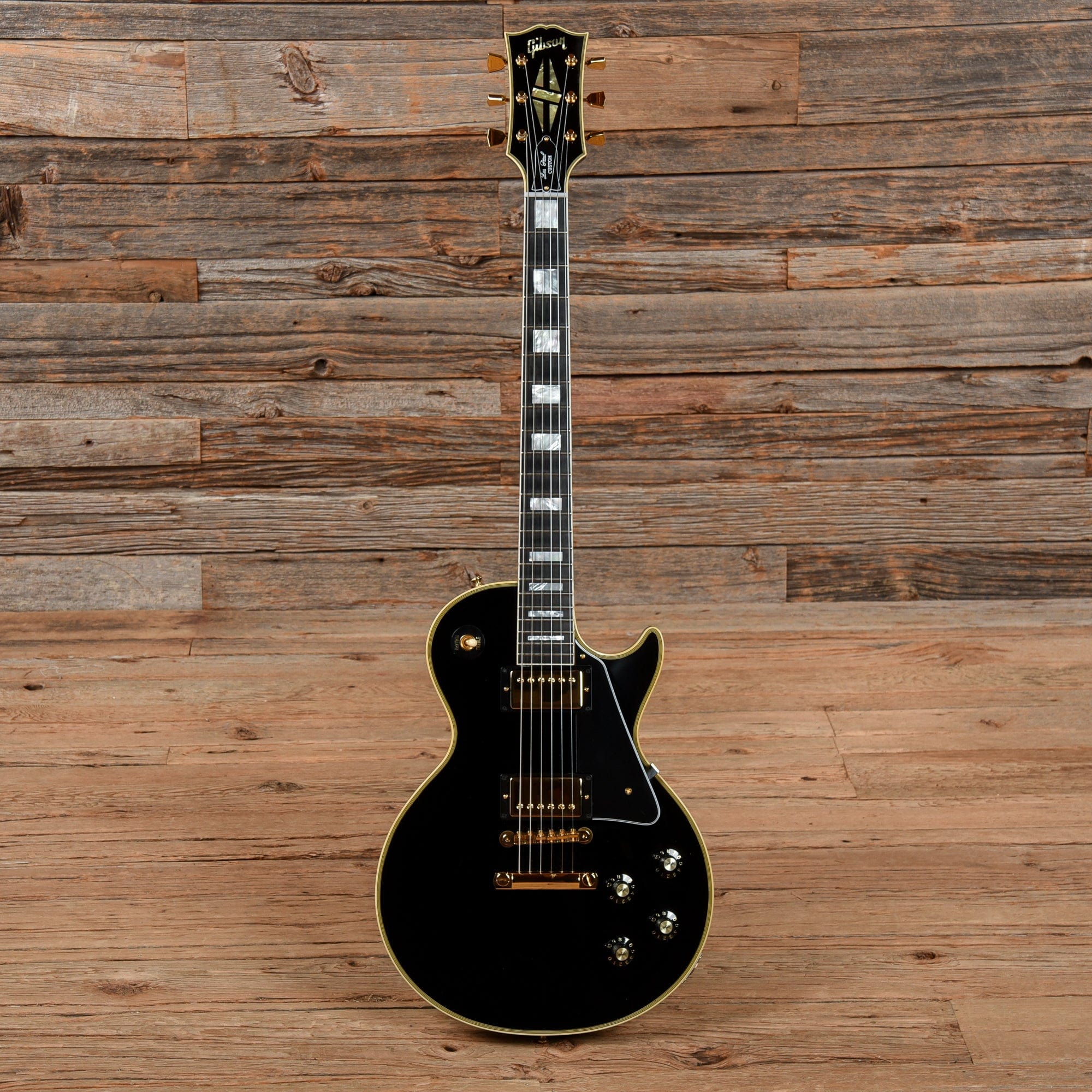 Gibson Custom '68 Les Paul Custom Reissue Ebony 2022 Electric Guitars / Solid Body