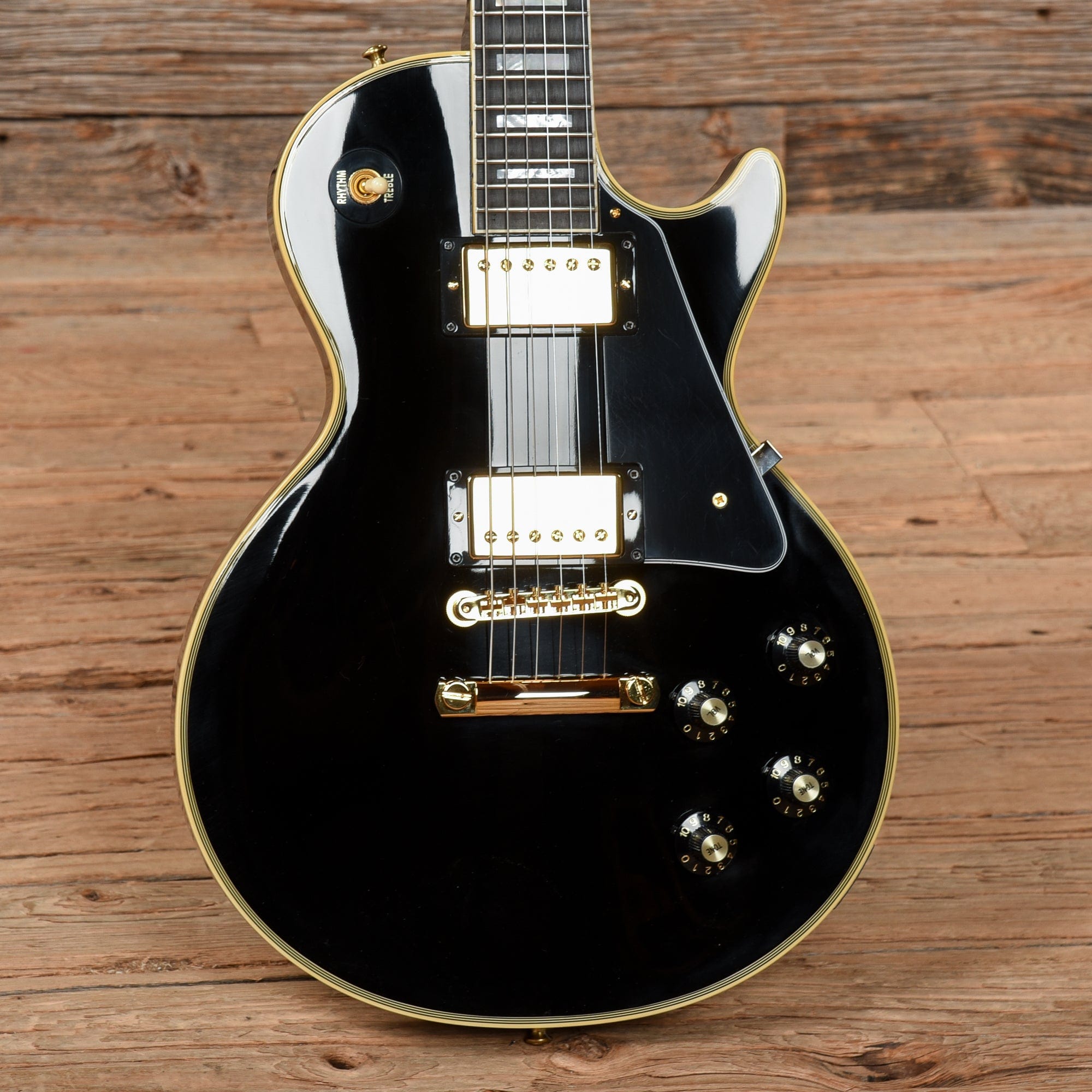 Gibson Custom '68 Les Paul Custom Reissue Ebony 2022 Electric Guitars / Solid Body