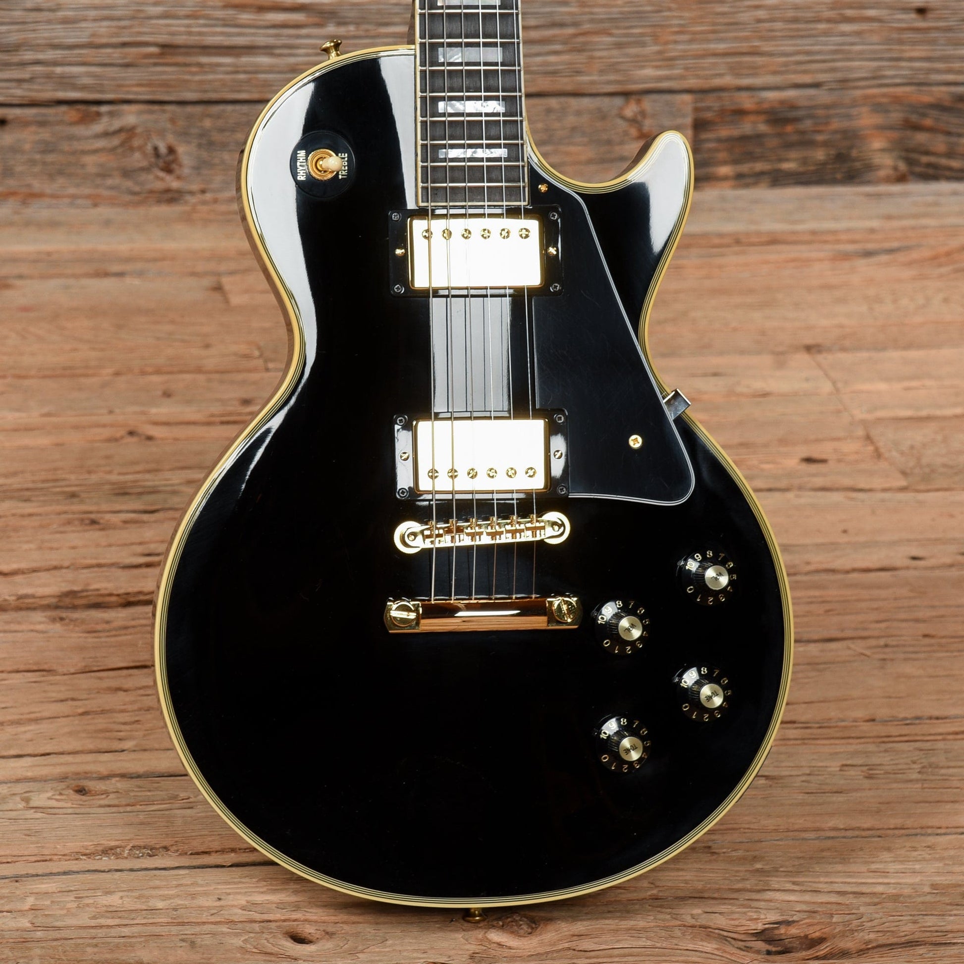 Gibson Custom '68 Les Paul Custom Reissue Ebony 2022 Electric Guitars / Solid Body