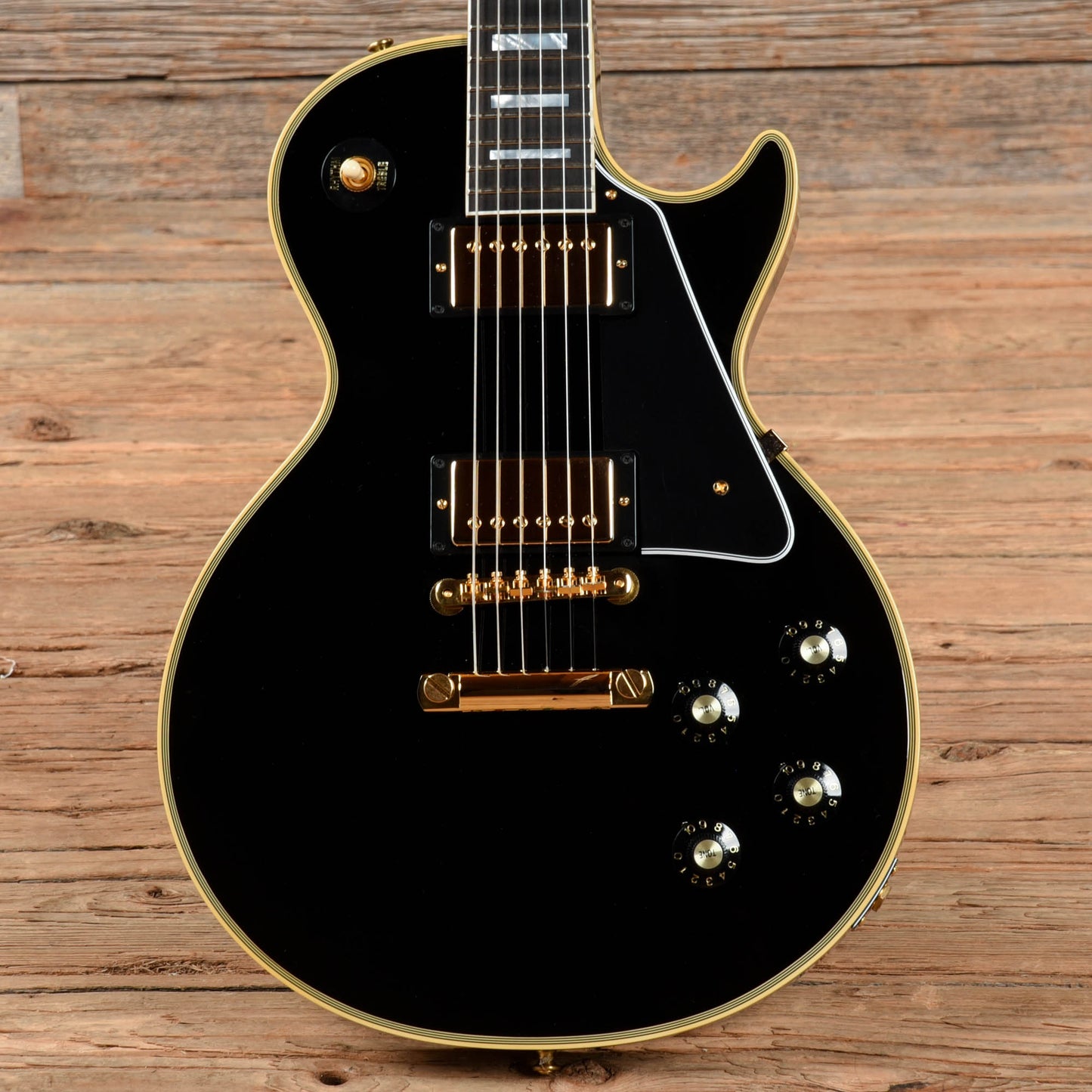 Gibson Custom '68 Les Paul Custom Reissue Ebony 2023 Electric Guitars / Solid Body