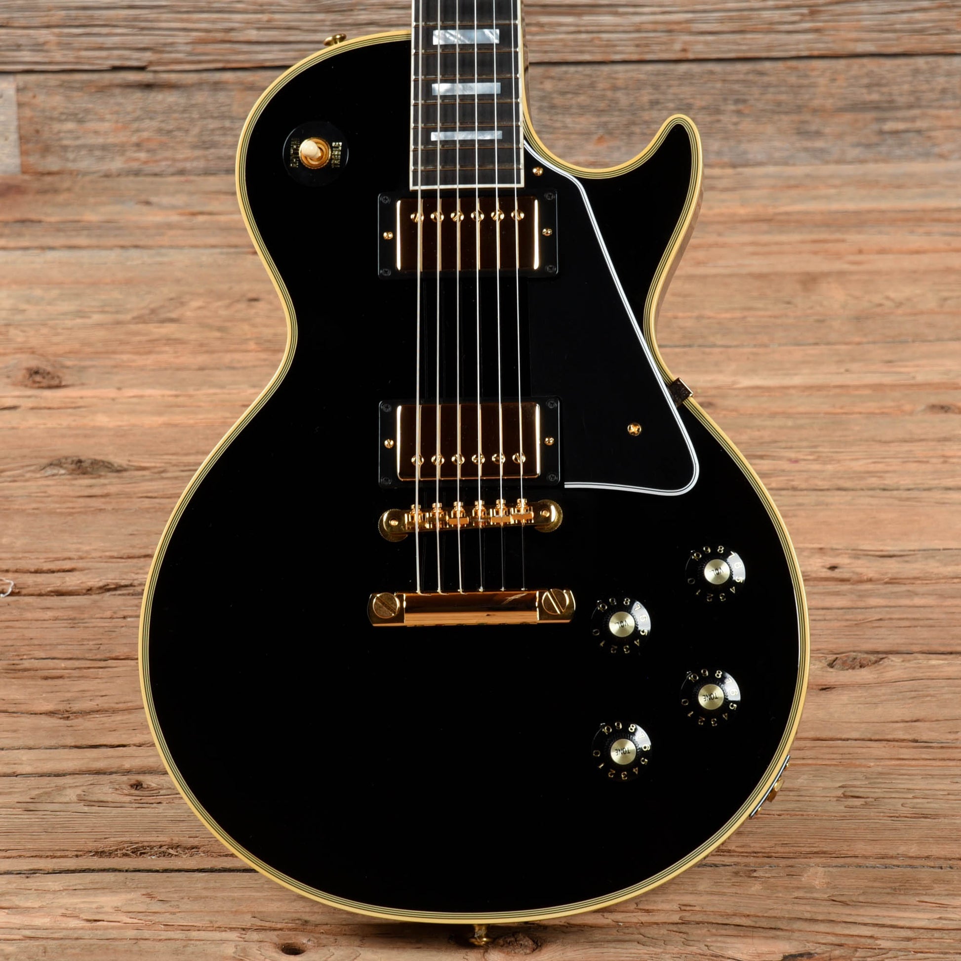 Gibson Custom '68 Les Paul Custom Reissue Ebony 2023 Electric Guitars / Solid Body