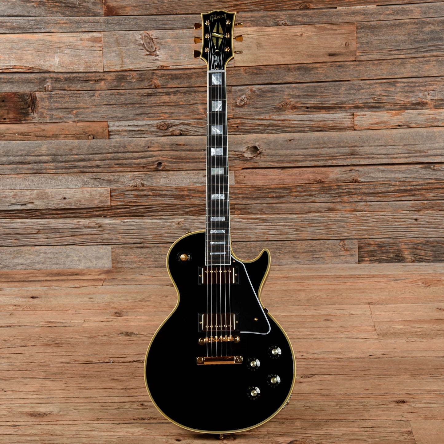 Gibson Custom '68 Les Paul Custom Reissue Ebony 2023 Electric Guitars / Solid Body