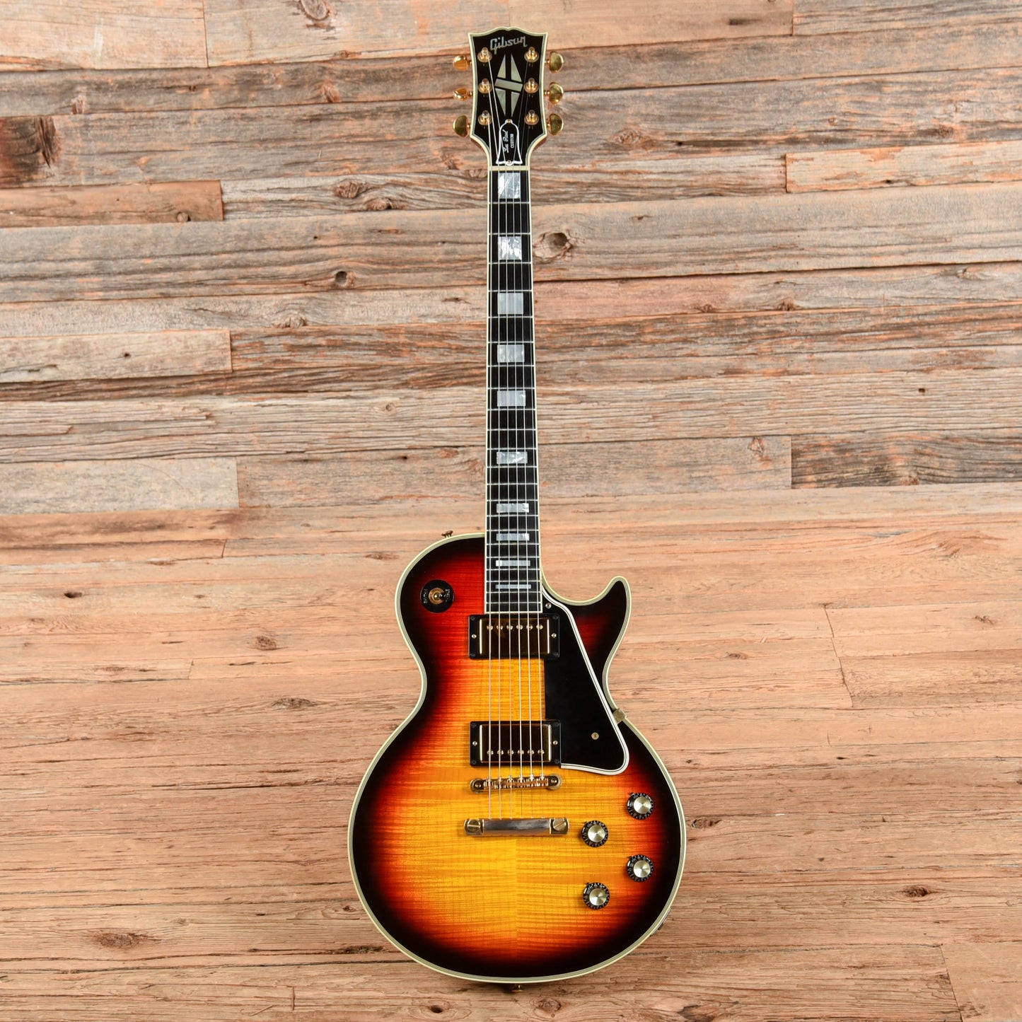 Gibson Custom '68 Les Paul Custom Tri-Burst 2007 Electric Guitars / Solid Body