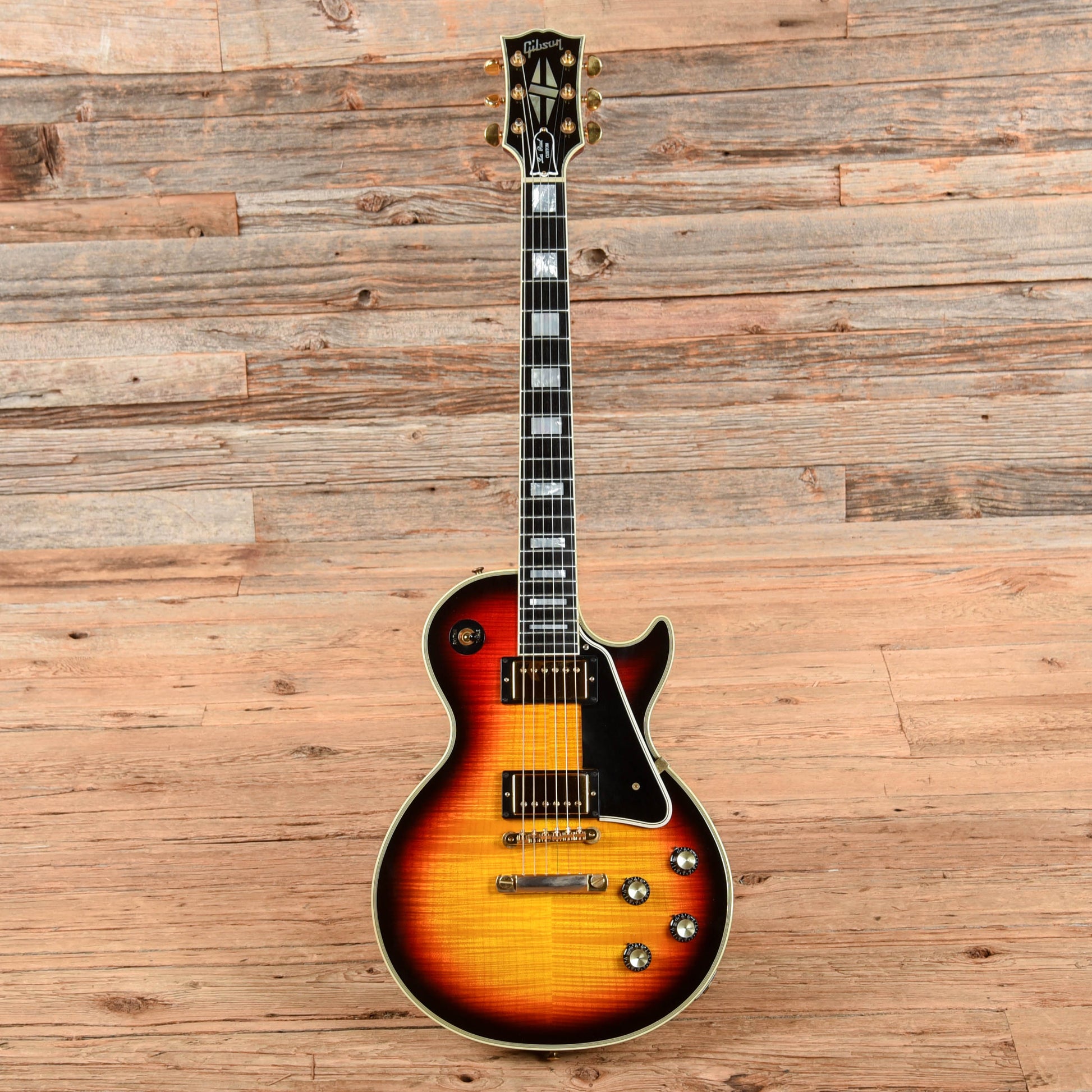 Gibson Custom '68 Les Paul Custom Tri-Burst 2007 Electric Guitars / Solid Body