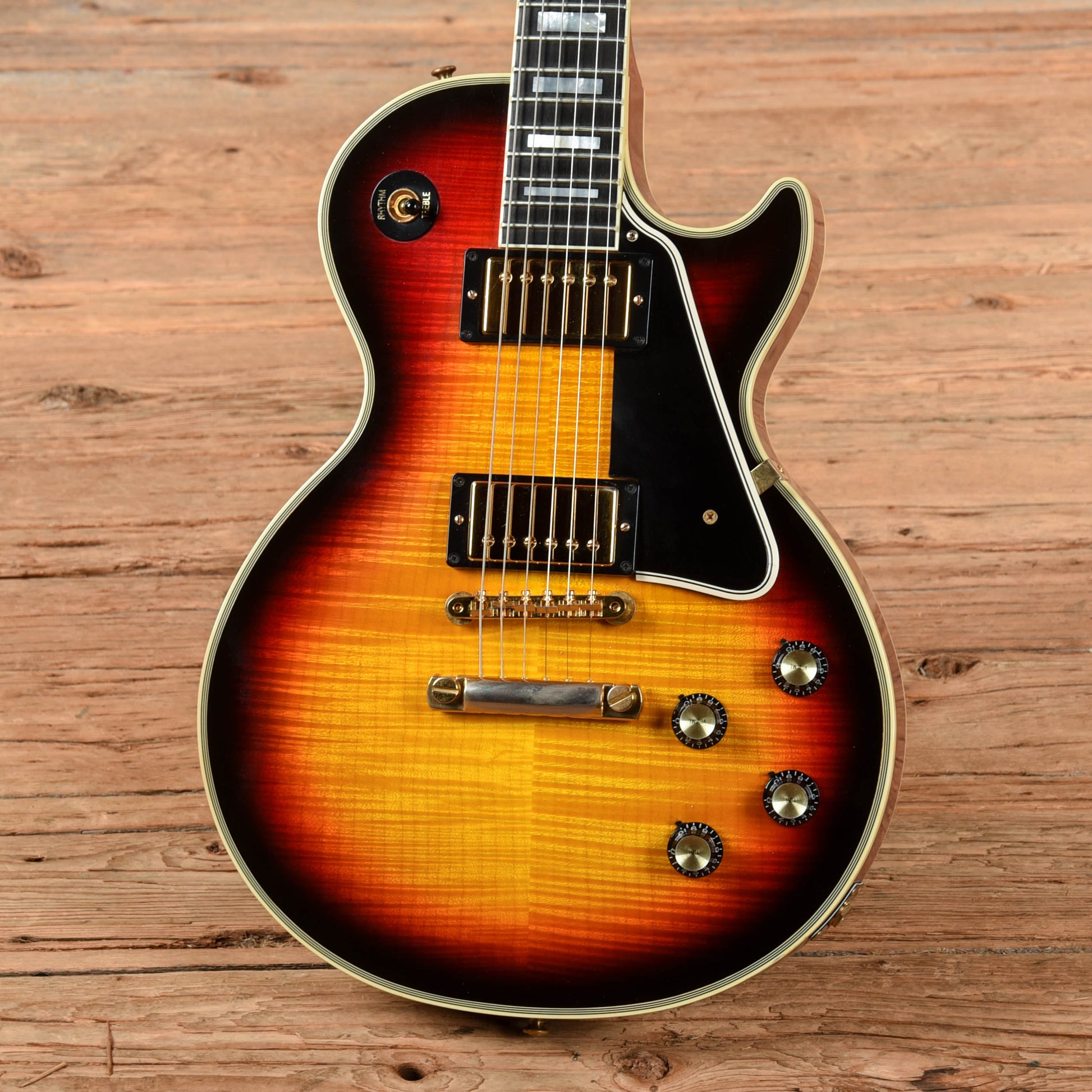 Gibson Custom '68 Les Paul Custom Tri-Burst 2007 Electric Guitars / Solid Body