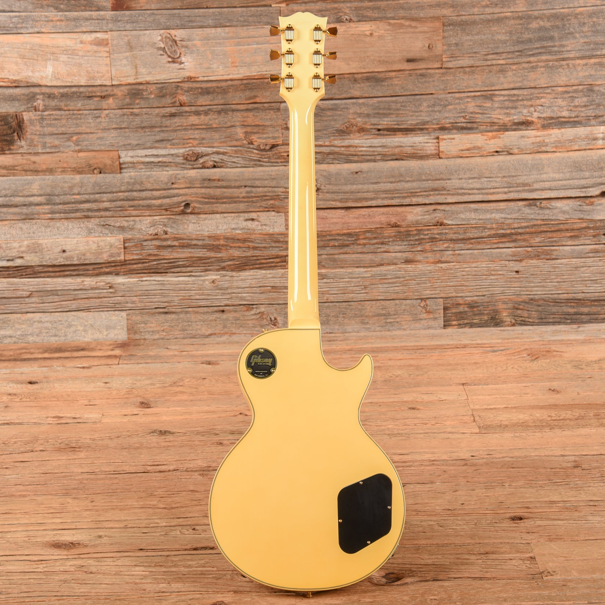 Gibson Custom '68 Les Paul Custom White 2023 LEFTY Electric Guitars / Solid Body