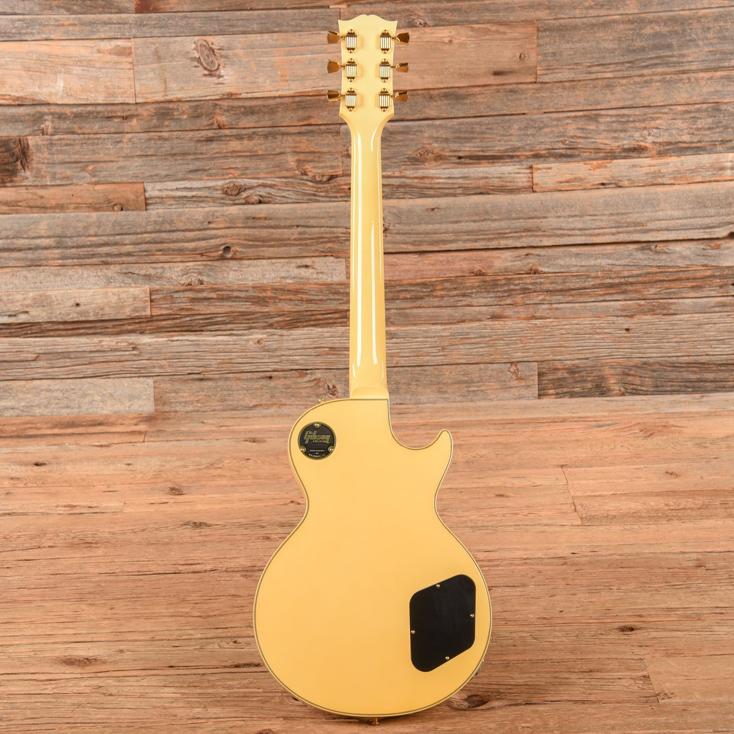 Gibson Custom '68 Les Paul Custom White 2023 LEFTY Electric Guitars / Solid Body