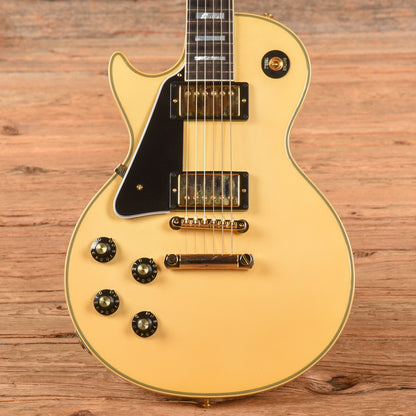 Gibson Custom '68 Les Paul Custom White 2023 LEFTY Electric Guitars / Solid Body