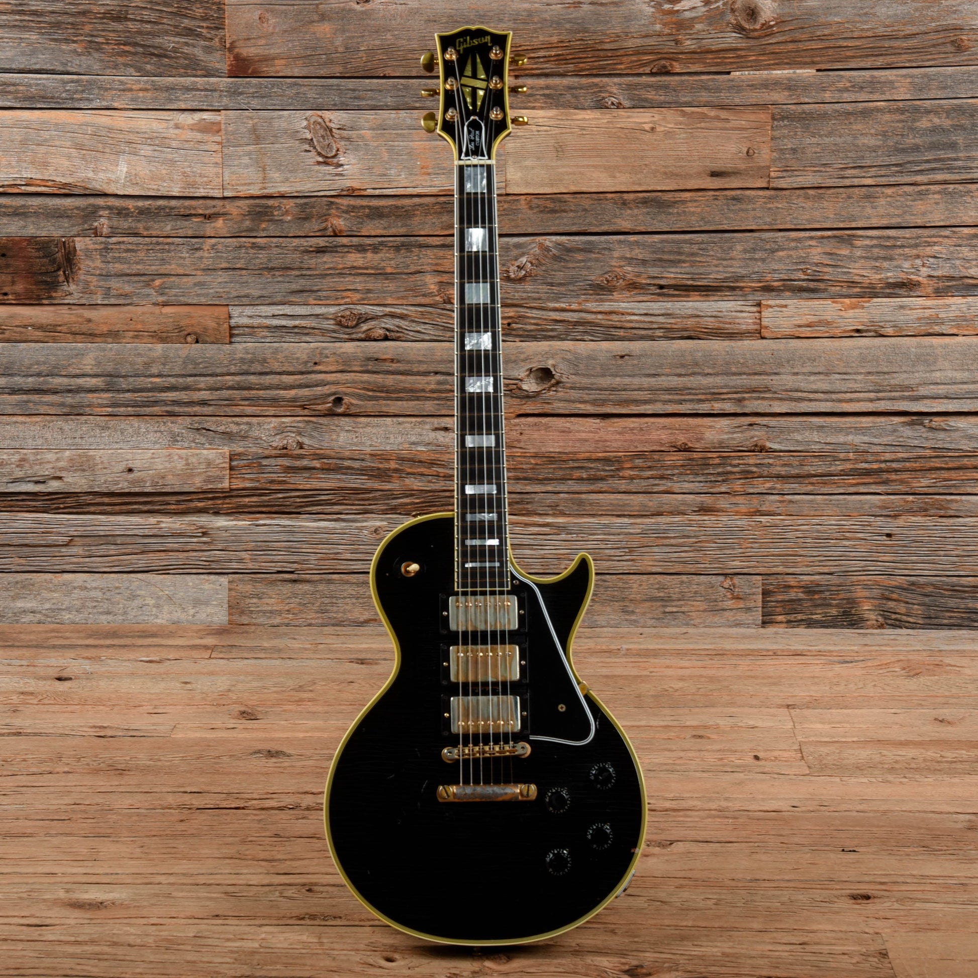 Gibson Custom Collector's Choice #22 Black Beauty Tommy Colletti 59 Les Paul Custom Reissue Ebony 2015 Electric Guitars / Solid Body