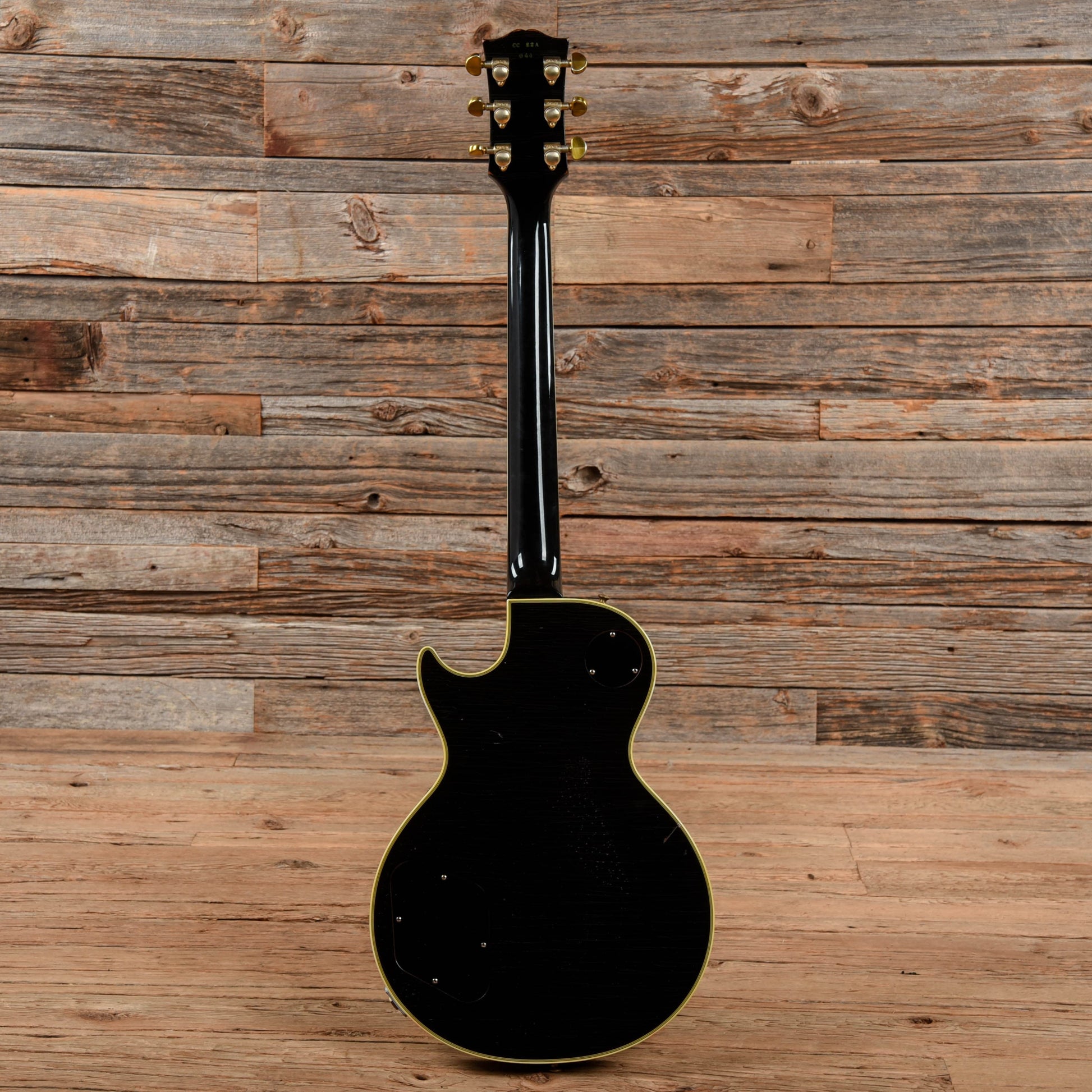 Gibson Custom Collector's Choice #22 Black Beauty Tommy Colletti 59 Les Paul Custom Reissue Ebony 2015 Electric Guitars / Solid Body