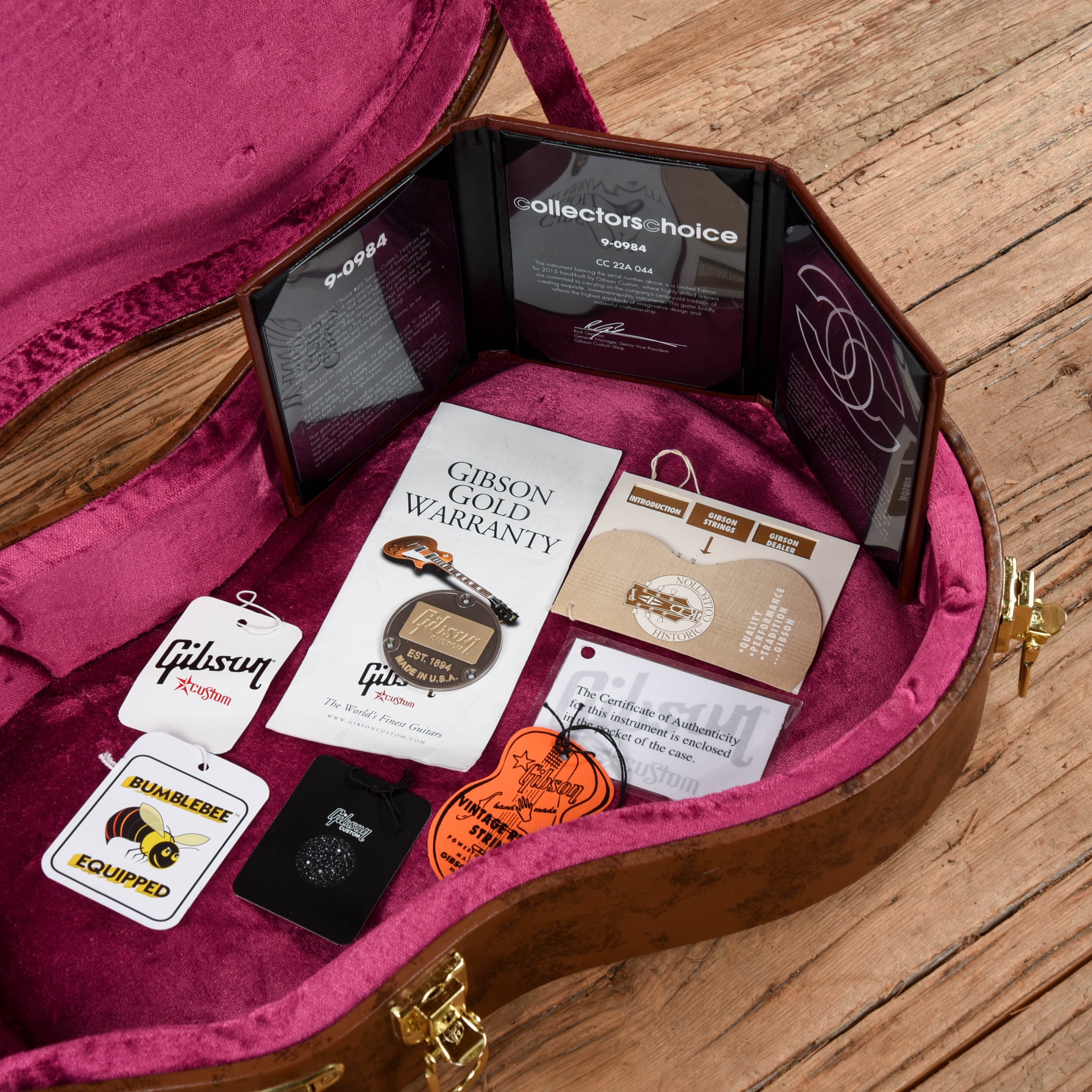 Gibson Custom Collector's Choice #22 Black Beauty Tommy Colletti 59 Les Paul Custom Reissue Ebony 2015 Electric Guitars / Solid Body