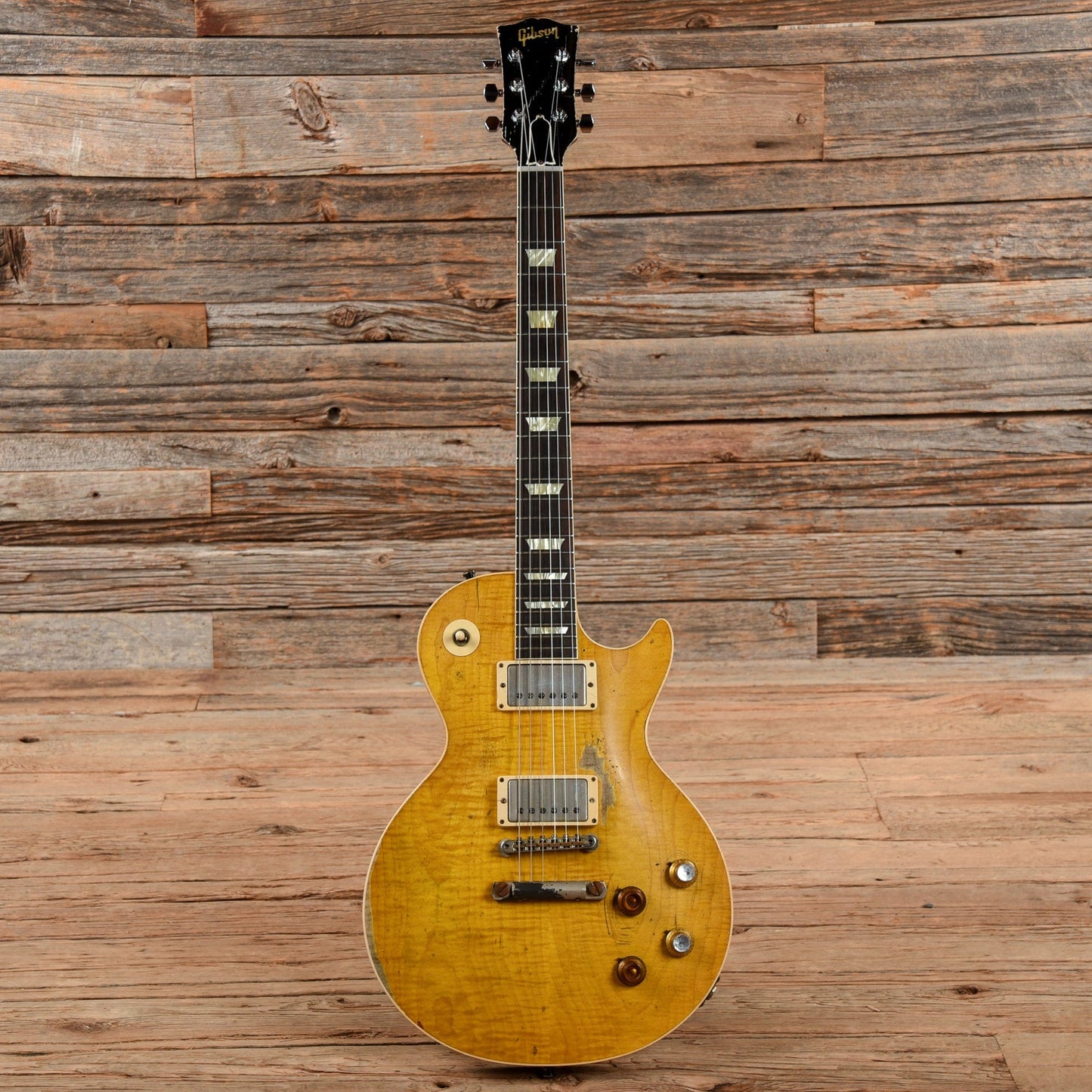 Gibson Custom Collector's Choice Kirk Hammett '59 Les Paul Standard "Greeny" Aged and Signed Greeny Burst 2022 Electric Guitars / Solid Body