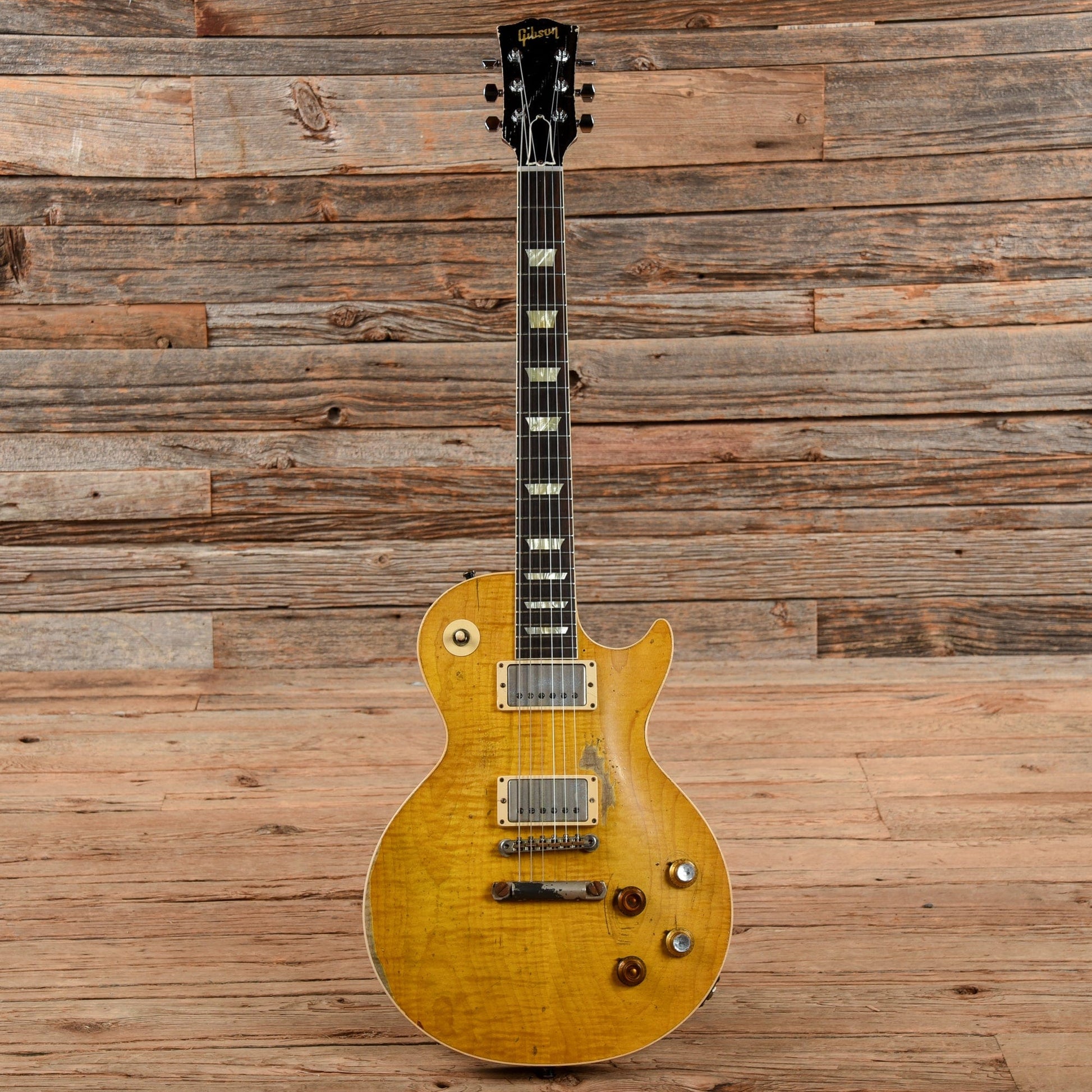 Gibson Custom Collector's Choice Kirk Hammett '59 Les Paul Standard "Greeny" Aged and Signed Greeny Burst 2022 Electric Guitars / Solid Body