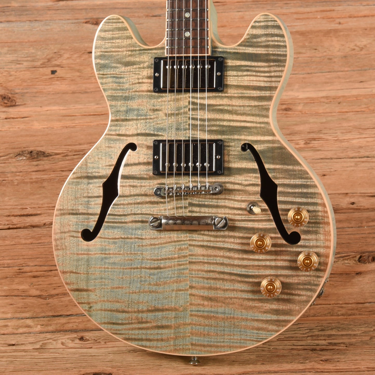 Gibson Custom CS-336F Frost Blue 2011 Electric Guitars / Solid Body
