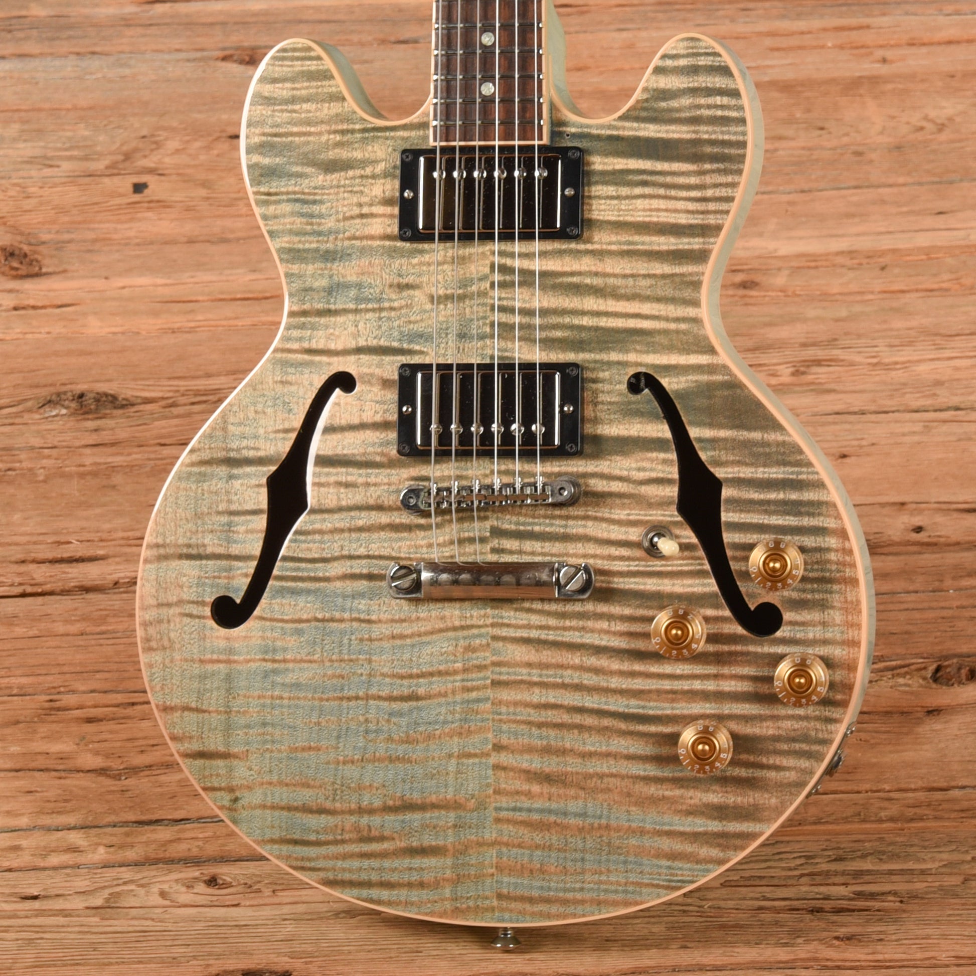 Gibson Custom CS-336F Frost Blue 2011 Electric Guitars / Solid Body