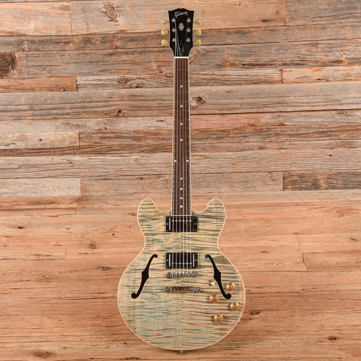 Gibson Custom CS-336F Frost Blue 2011 Electric Guitars / Solid Body