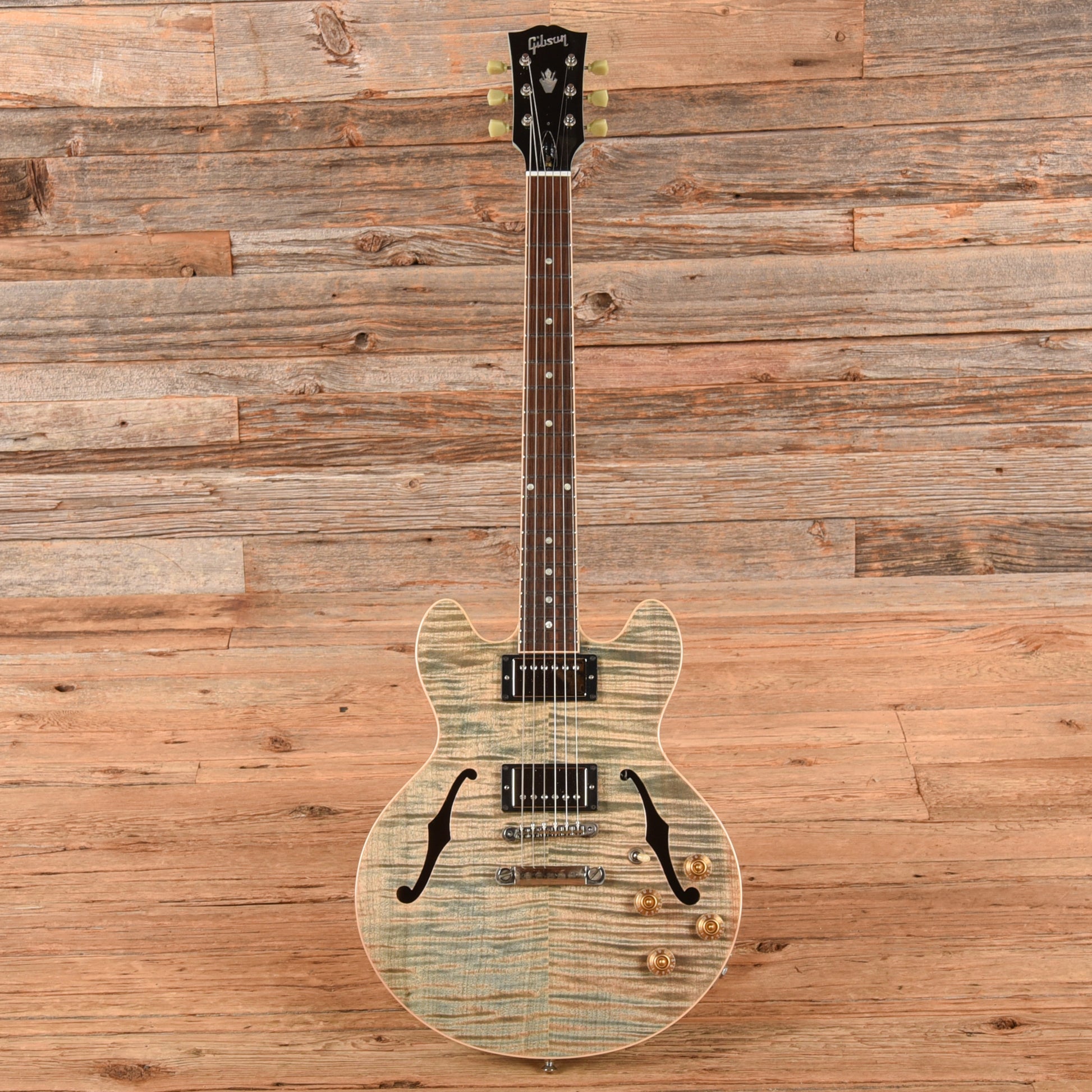 Gibson Custom CS-336F Frost Blue 2011 Electric Guitars / Solid Body