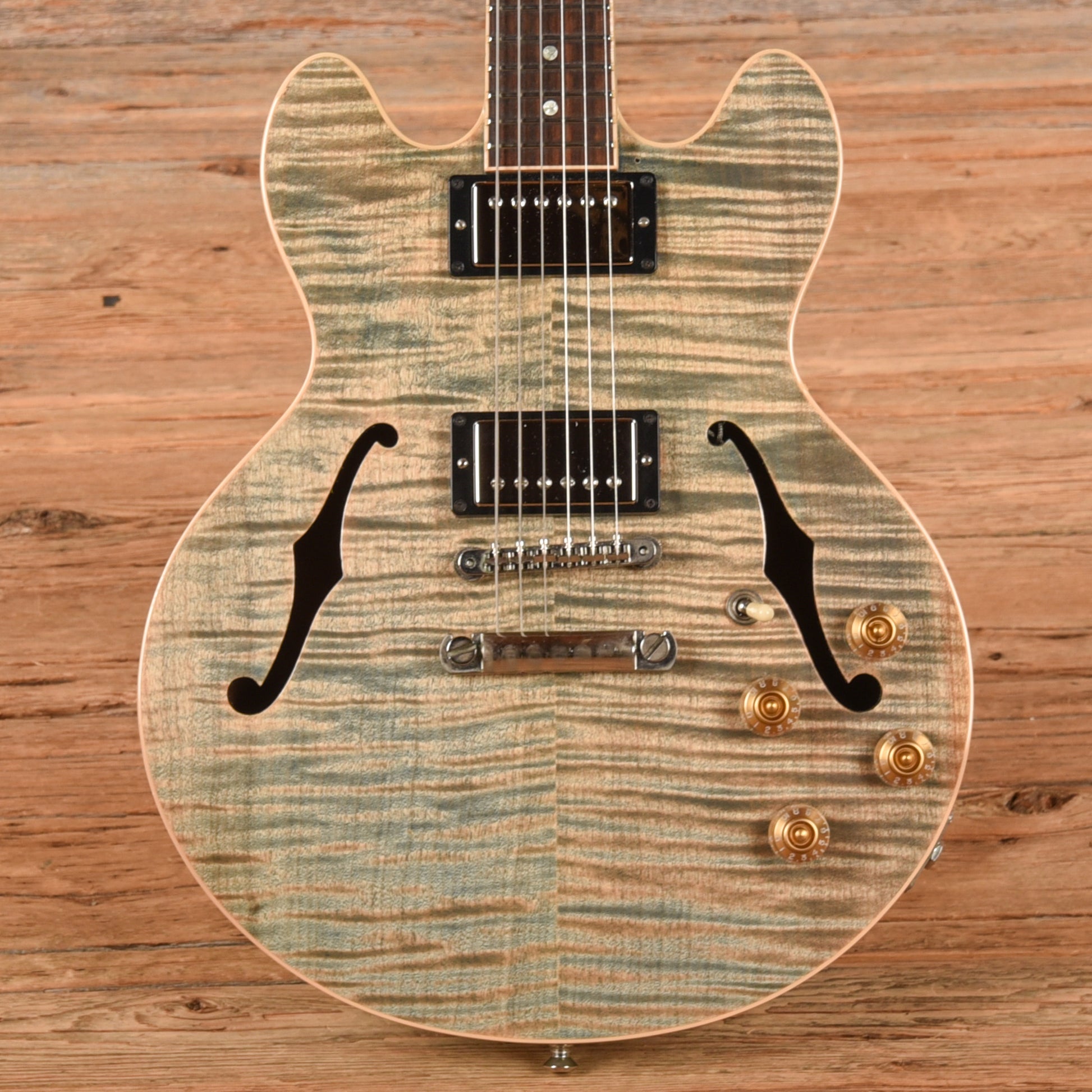Gibson Custom CS-336F Frost Blue 2011 Electric Guitars / Solid Body