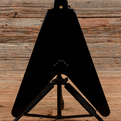 Gibson Custom Flying V Custom Ebony 2017 Electric Guitars / Solid Body