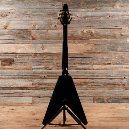 Gibson Custom Flying V Custom Ebony 2017 Electric Guitars / Solid Body
