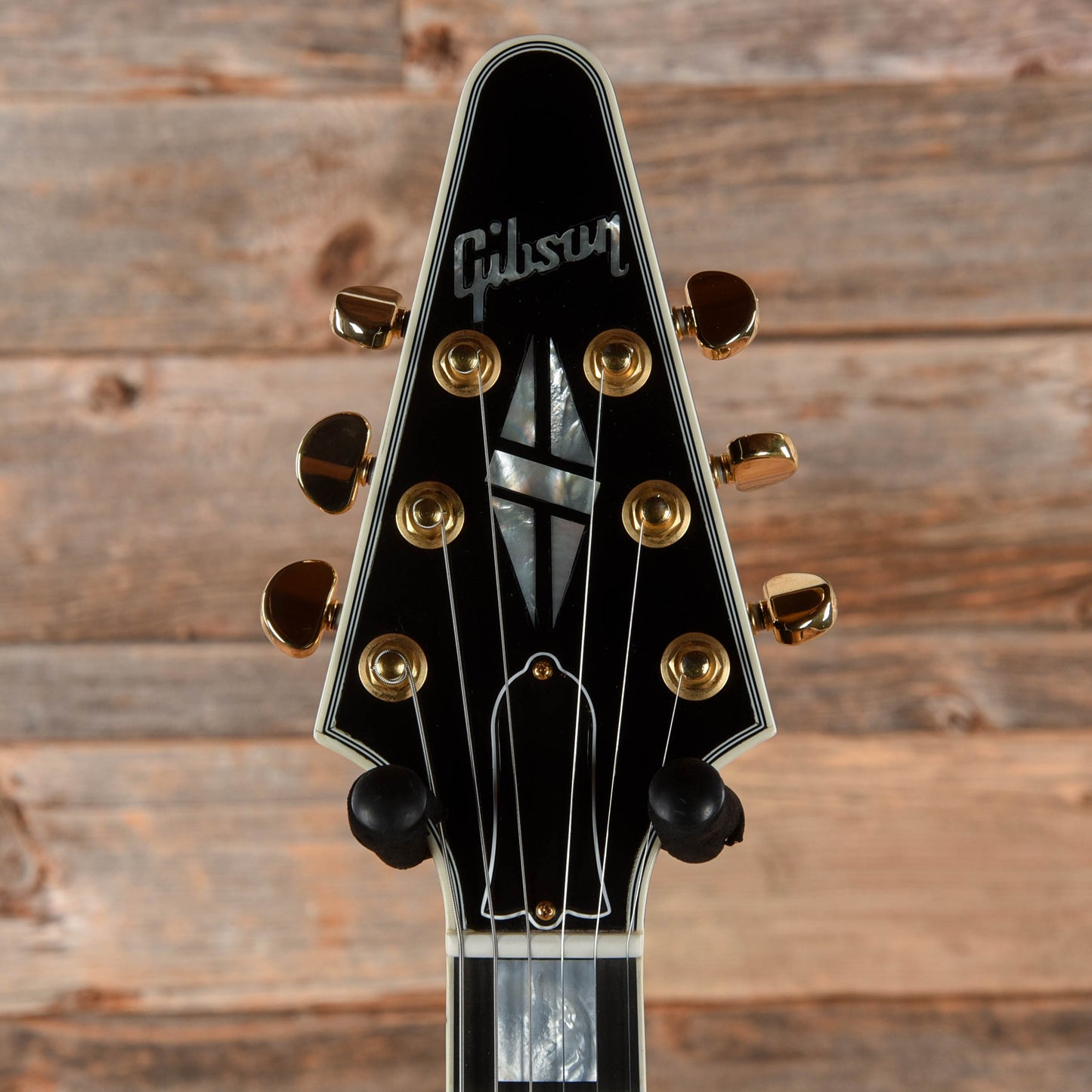 Gibson Custom Flying V Custom Ebony 2017 Electric Guitars / Solid Body