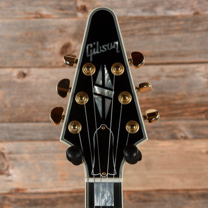 Gibson Custom Flying V Custom Ebony 2017 Electric Guitars / Solid Body