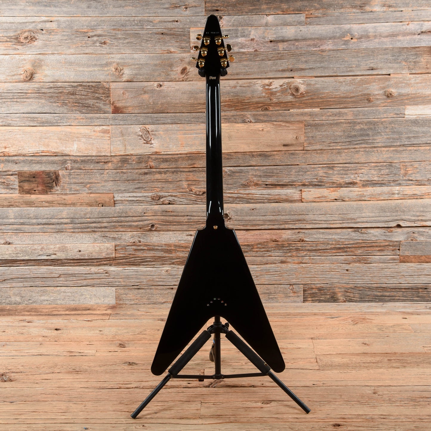 Gibson Custom Flying V Custom Ebony 2017 Electric Guitars / Solid Body