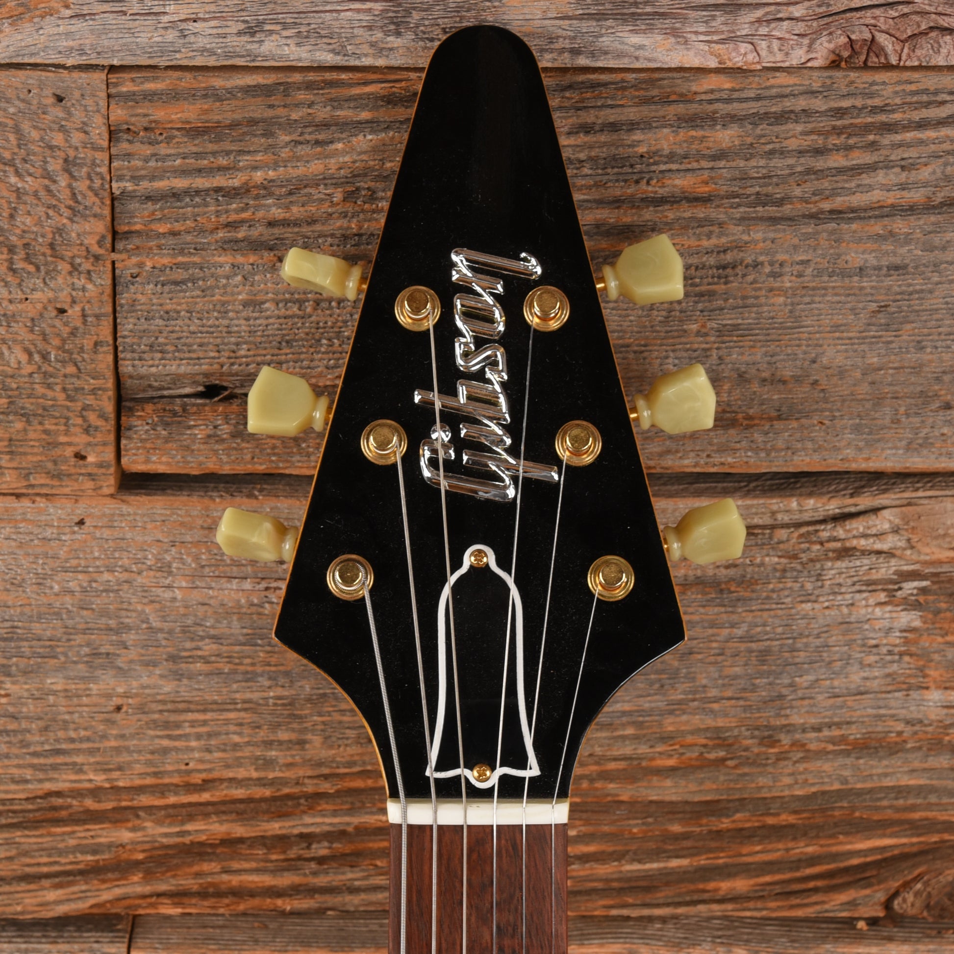 Gibson Custom Flying V - K 50th 2008, Korina Korina Electric Guitars / Solid Body