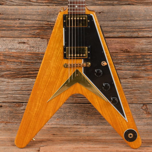 Gibson Custom Flying V - K 50th 2008, Korina Korina Electric Guitars / Solid Body