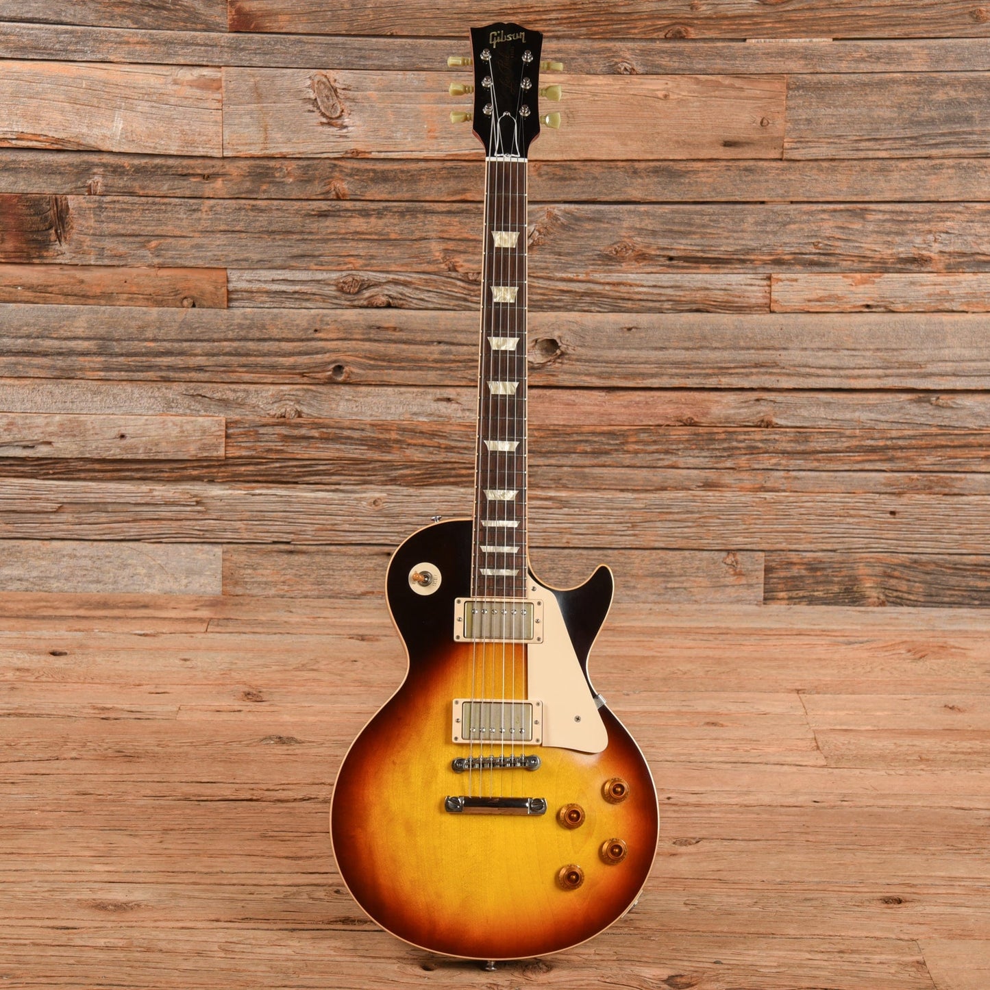 Gibson Custom G0 1960 Les Paul Standard Reissue Tobacco Burst 2008 Electric Guitars / Solid Body
