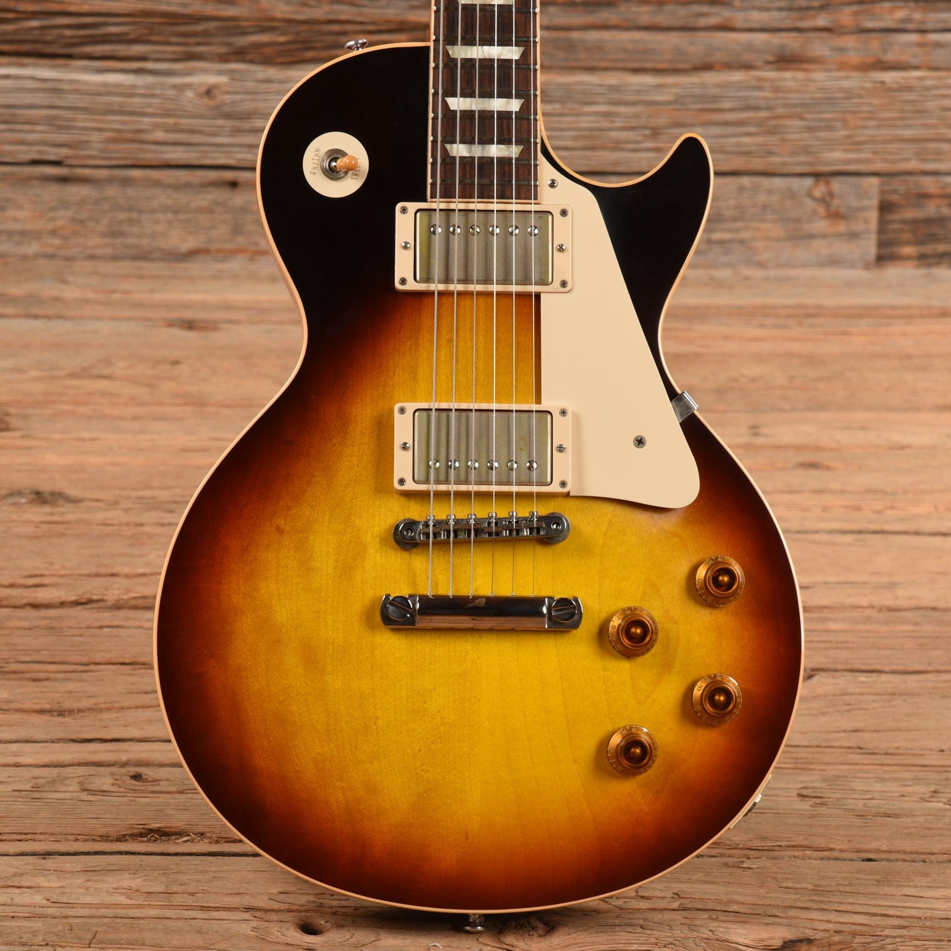 Gibson Custom G0 1960 Les Paul Standard Reissue Tobacco Burst 2008 Electric Guitars / Solid Body