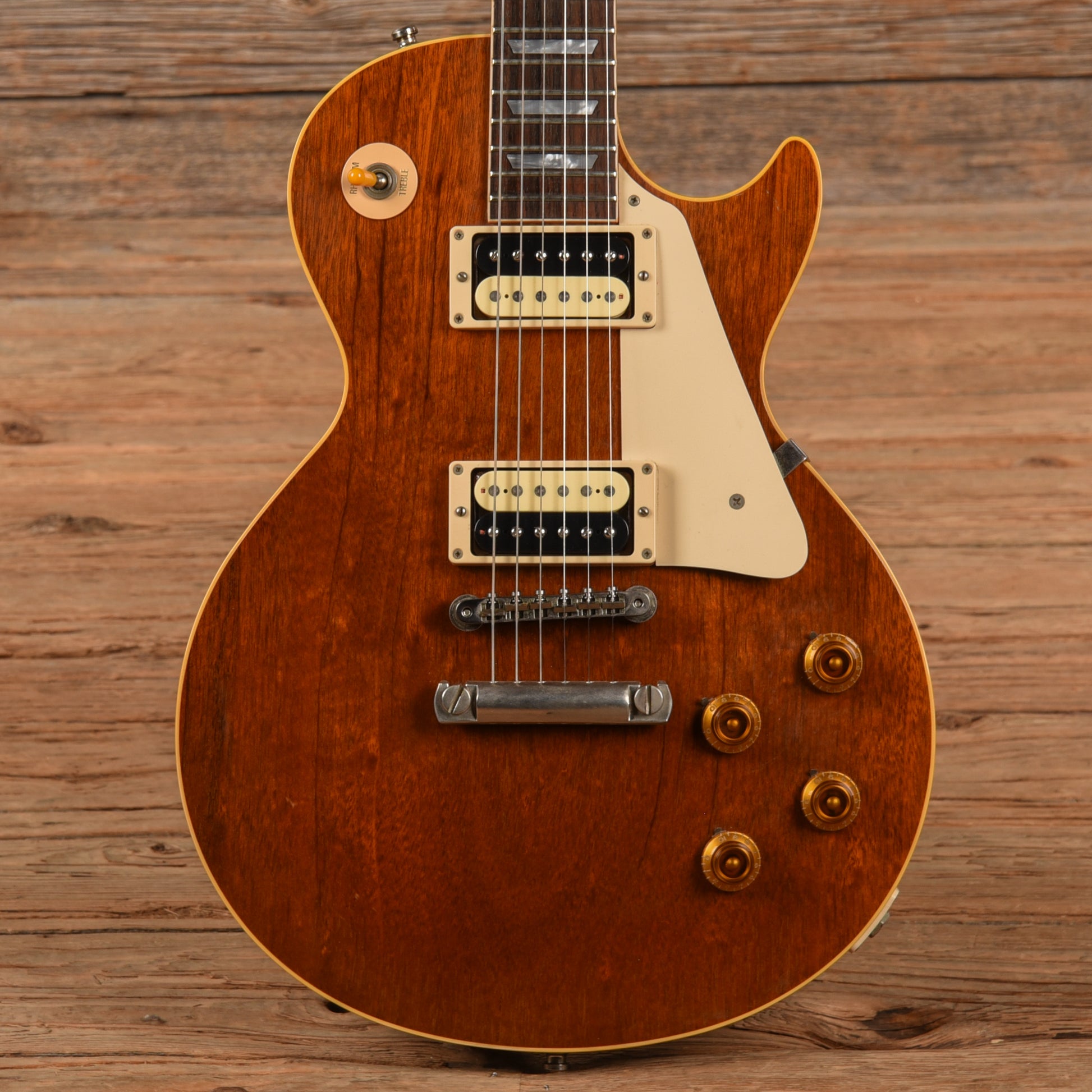Gibson Custom Historic 57 Les Paul Reissue Brown 2001 Electric Guitars / Solid Body