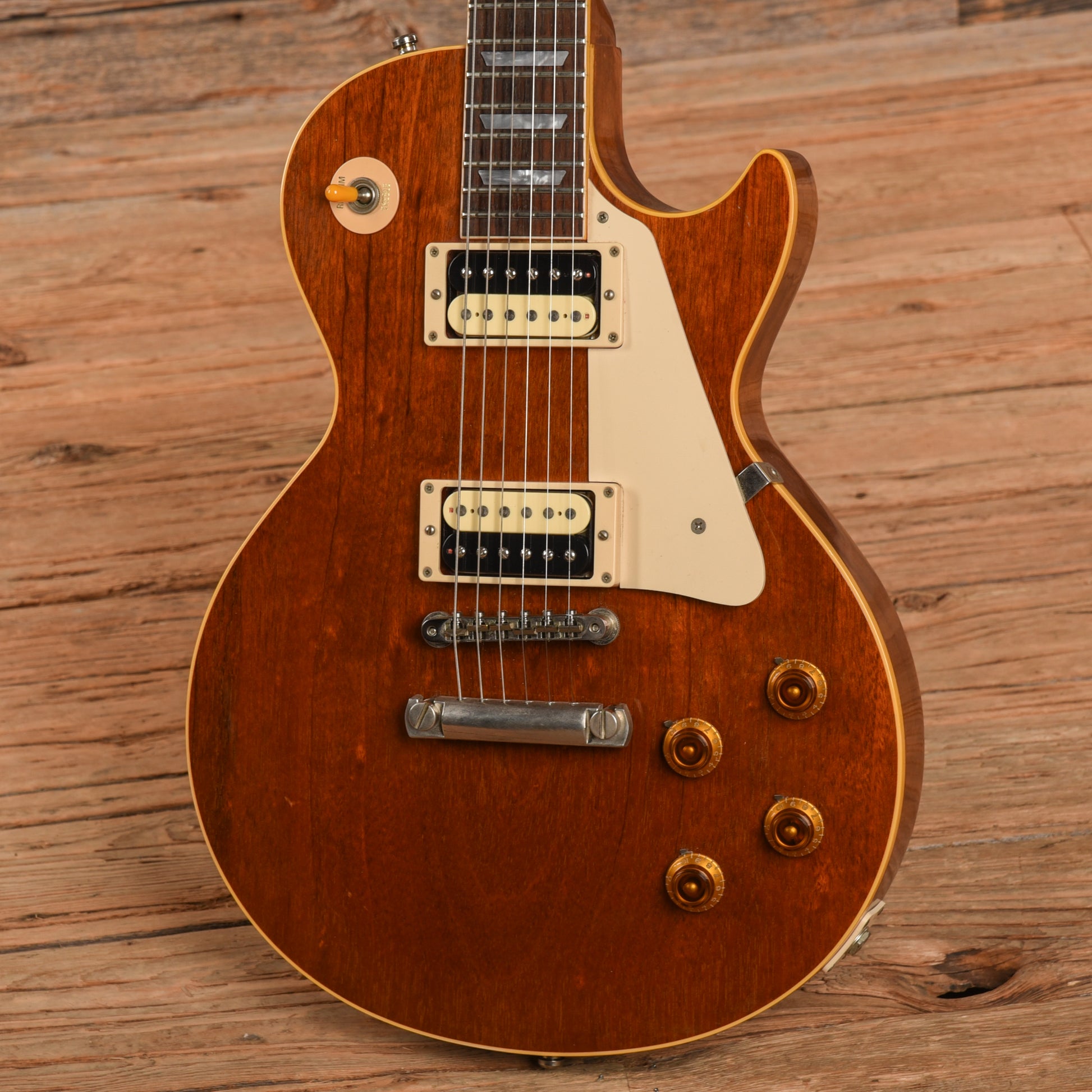 Gibson Custom Historic 57 Les Paul Reissue Brown 2001 Electric Guitars / Solid Body